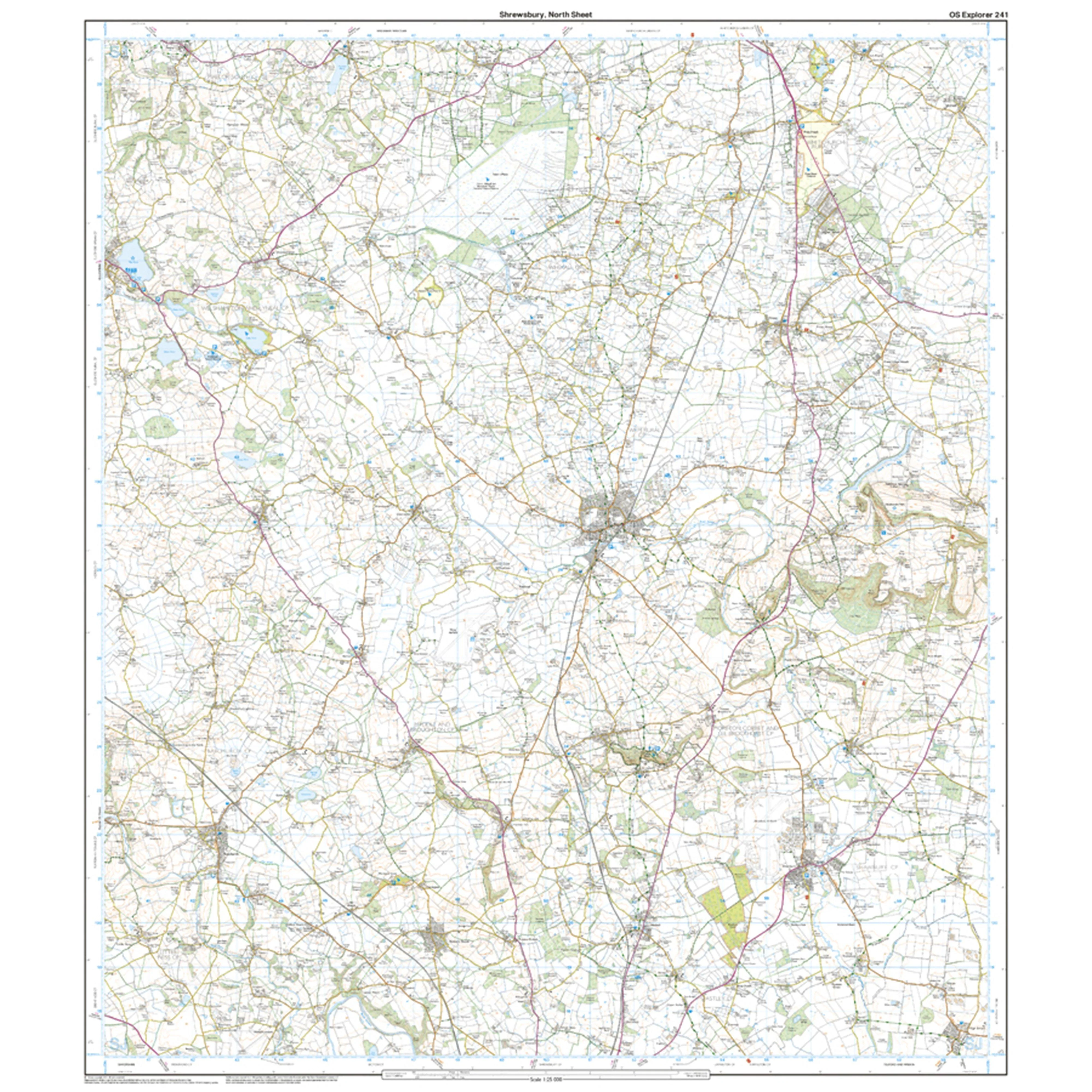Explorer Active 241 Shrewsbury, Wem, Shawbury & Baschurch Map With Digital Version - Image 3