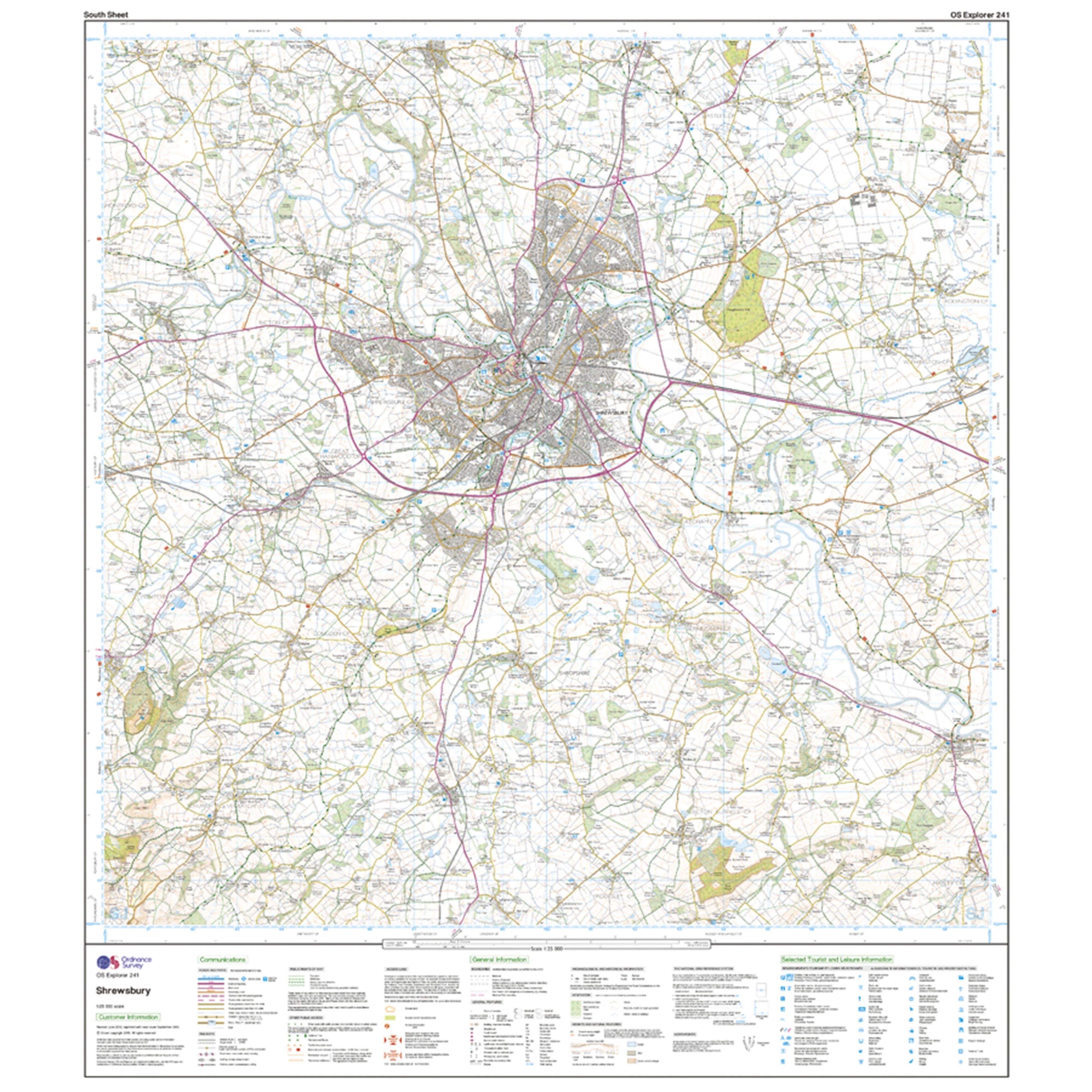 Explorer Active 241 Shrewsbury, Wem, Shawbury & Baschurch Map With Digital Version - Image 4