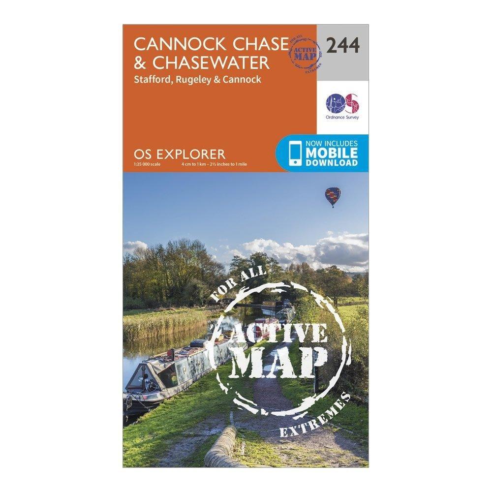 Explorer Active 244 Cannock Chase & Chasewater Map With Digital Version - Image 4