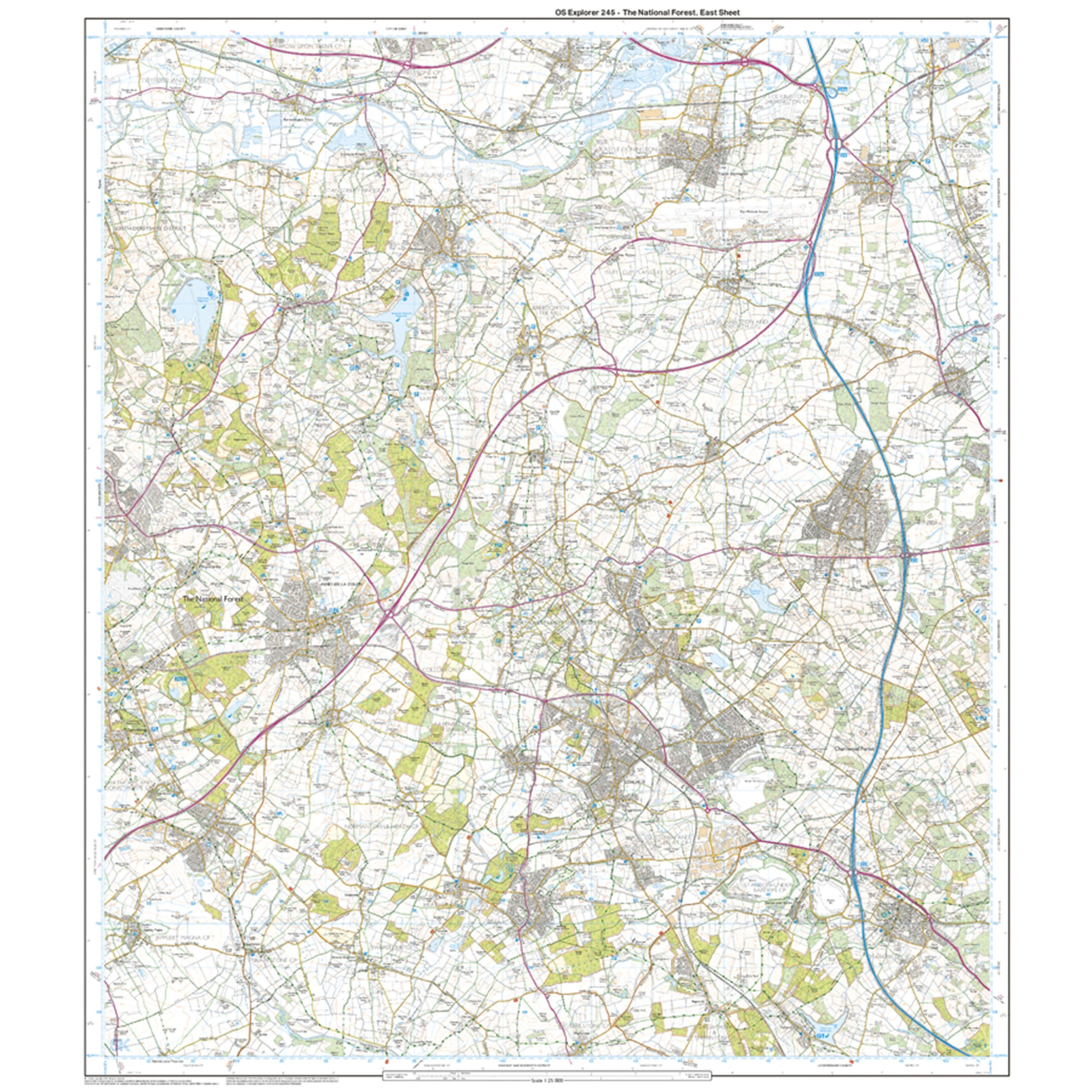 Explorer Active 245 The National Forest Map With Digital Version - Image 3