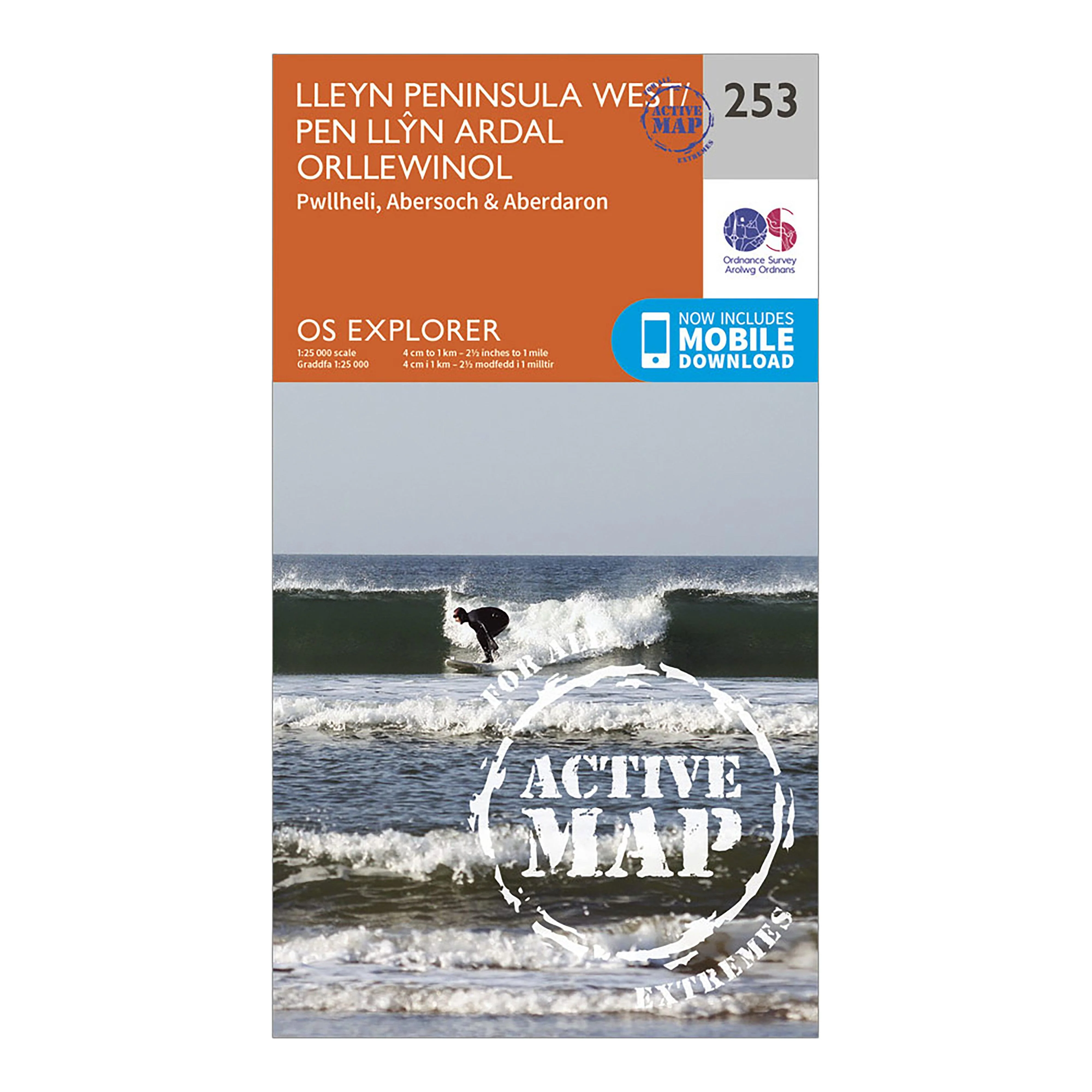 Explorer Active 253 Lleyn Peninsula West Map With Digital Version