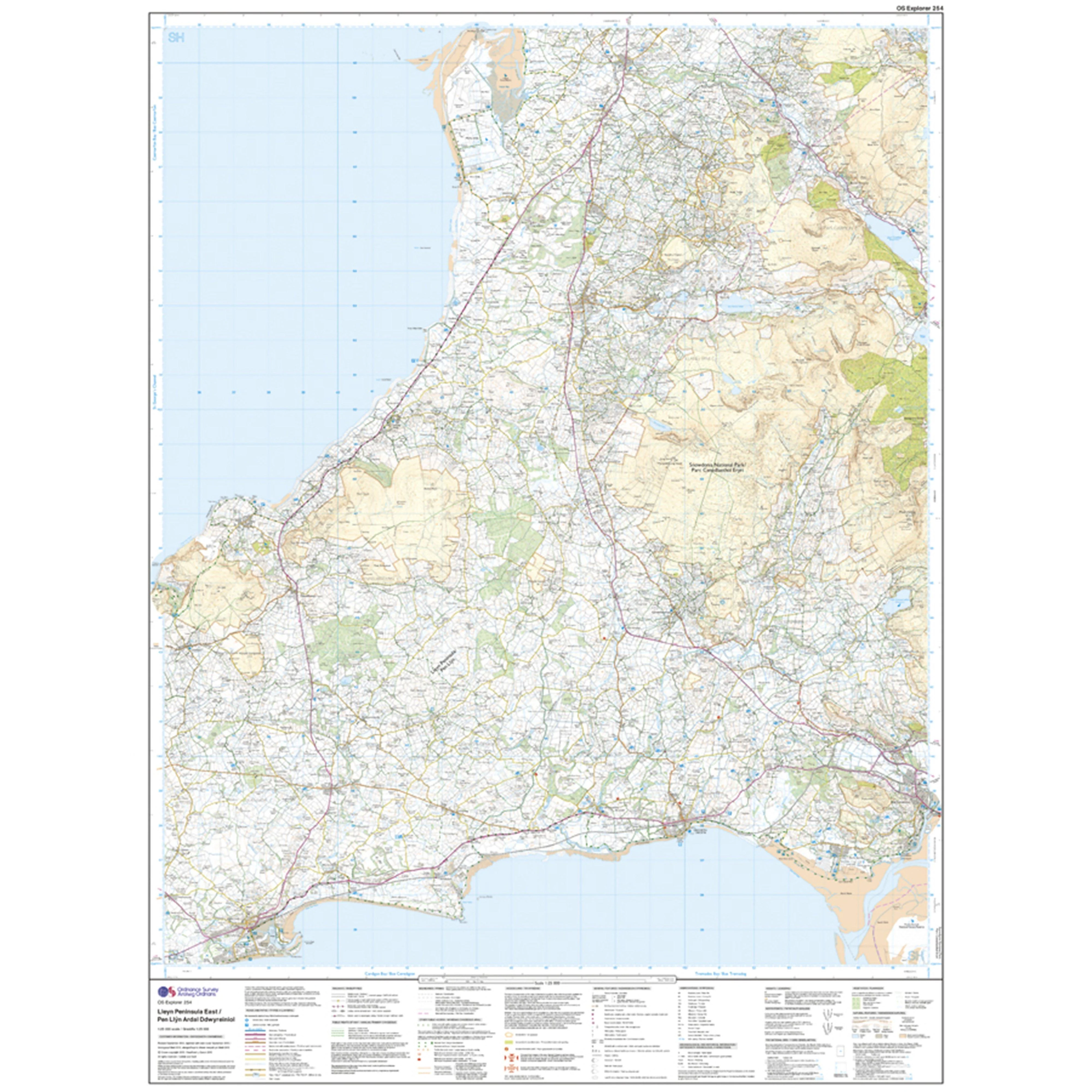 Explorer Active 254 Lleyn Peninsula East Map With Digital Version - Image 3