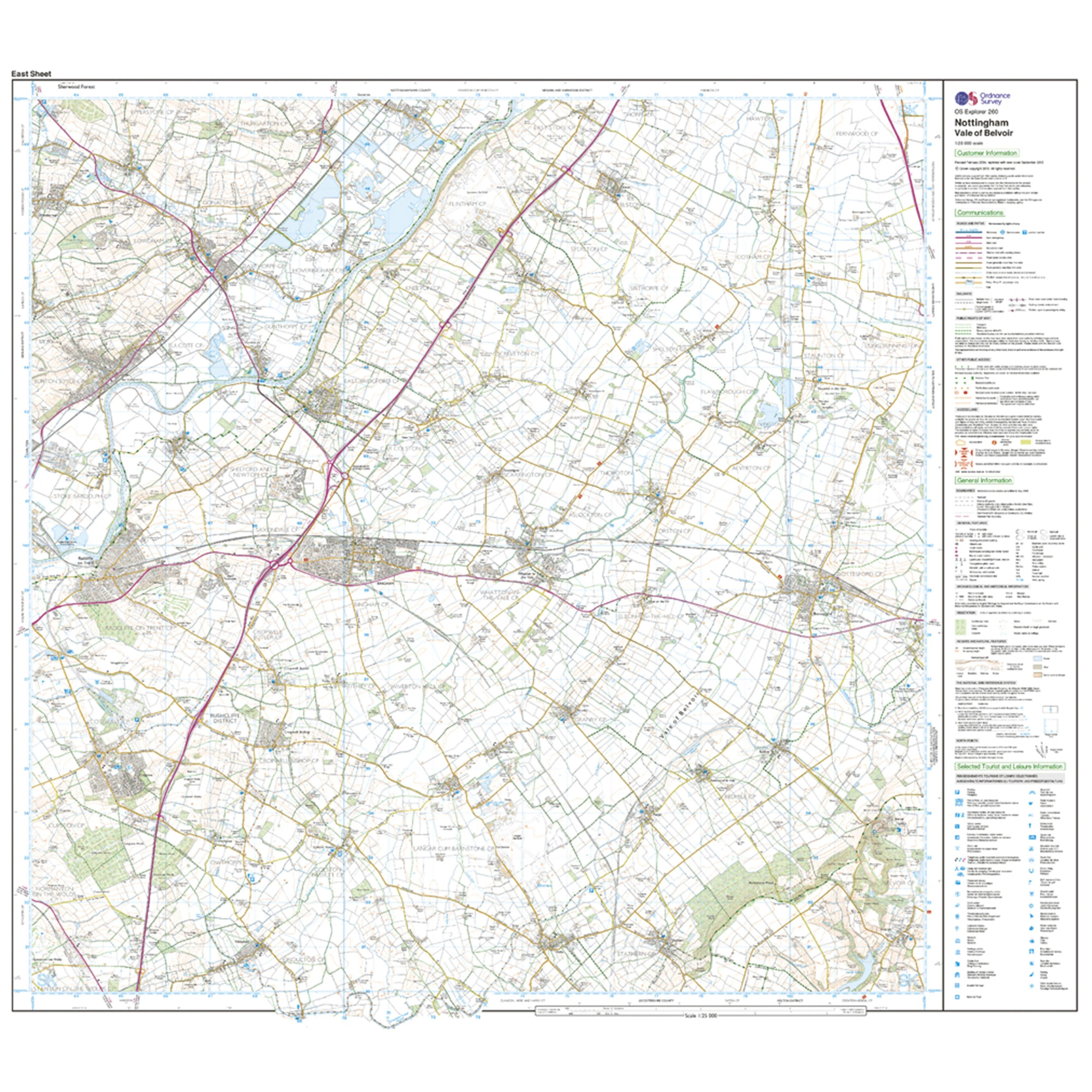 Explorer Active 260 Nottingham Map With Digital Version - Image 3