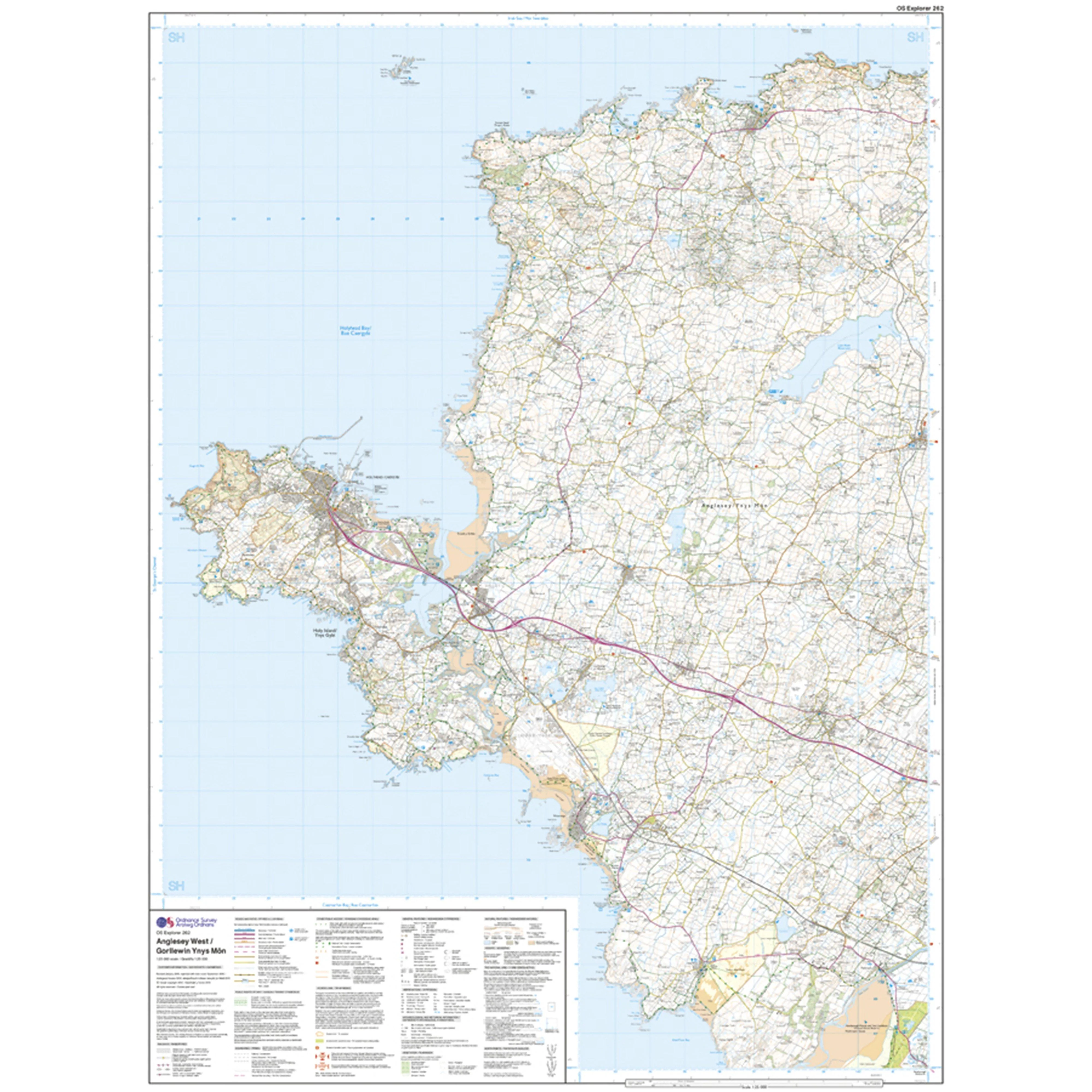 Explorer Active 262 Anglesey West Map With Digital Version - Image 3