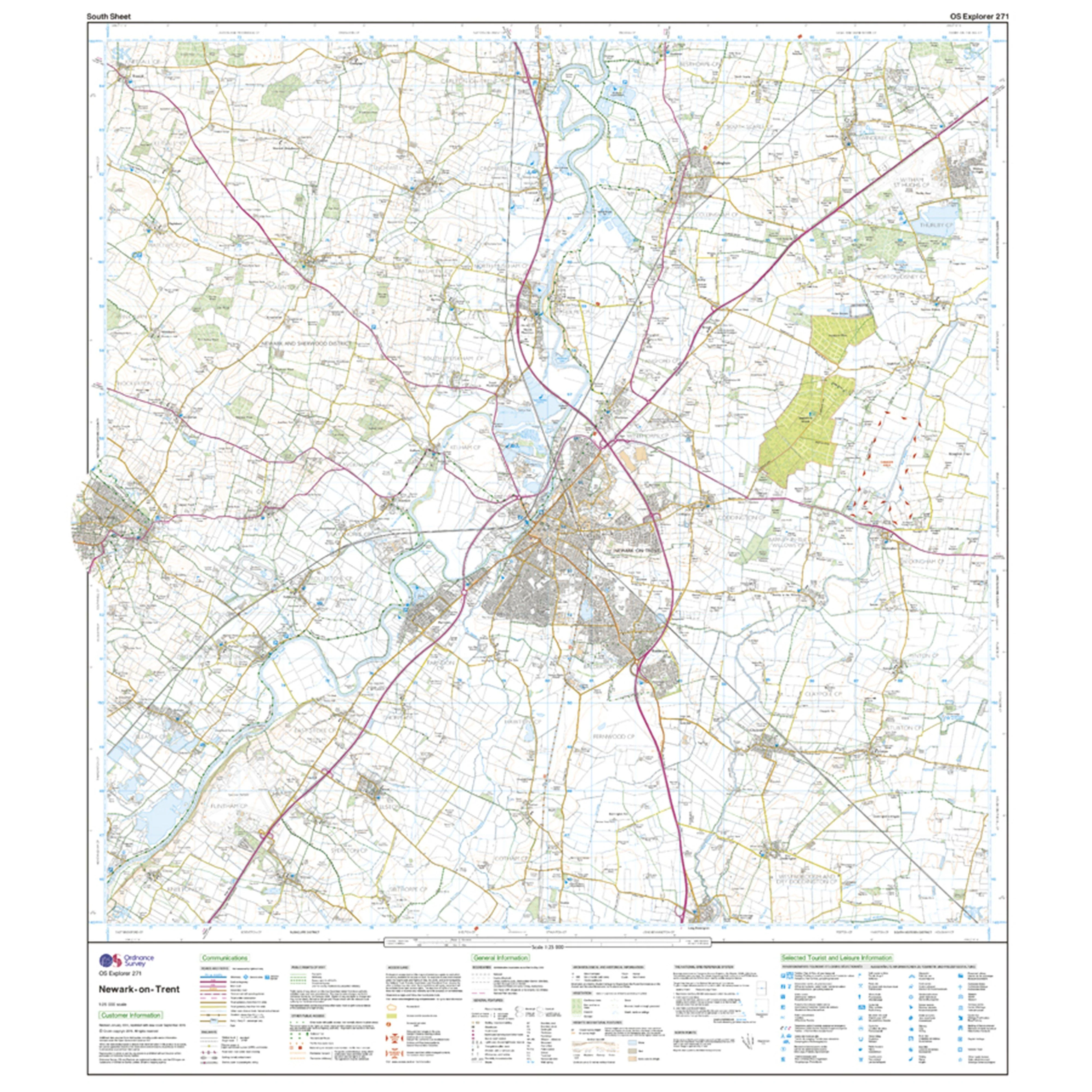 Explorer Active 271 Newark-on-Trent Map With Digital Version - Image 4
