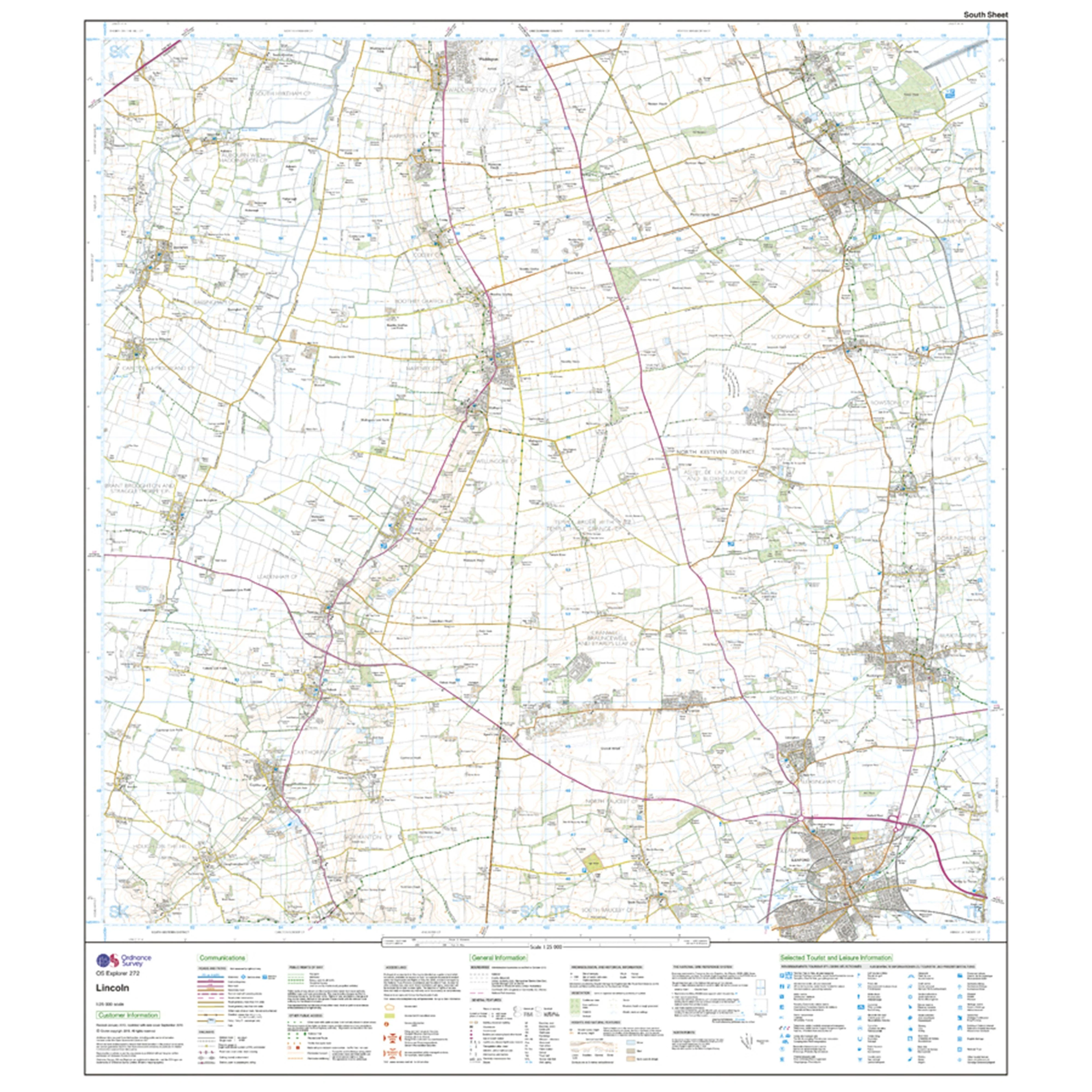 Explorer Active 272 Lincoln Map With Digital Version - Image 4