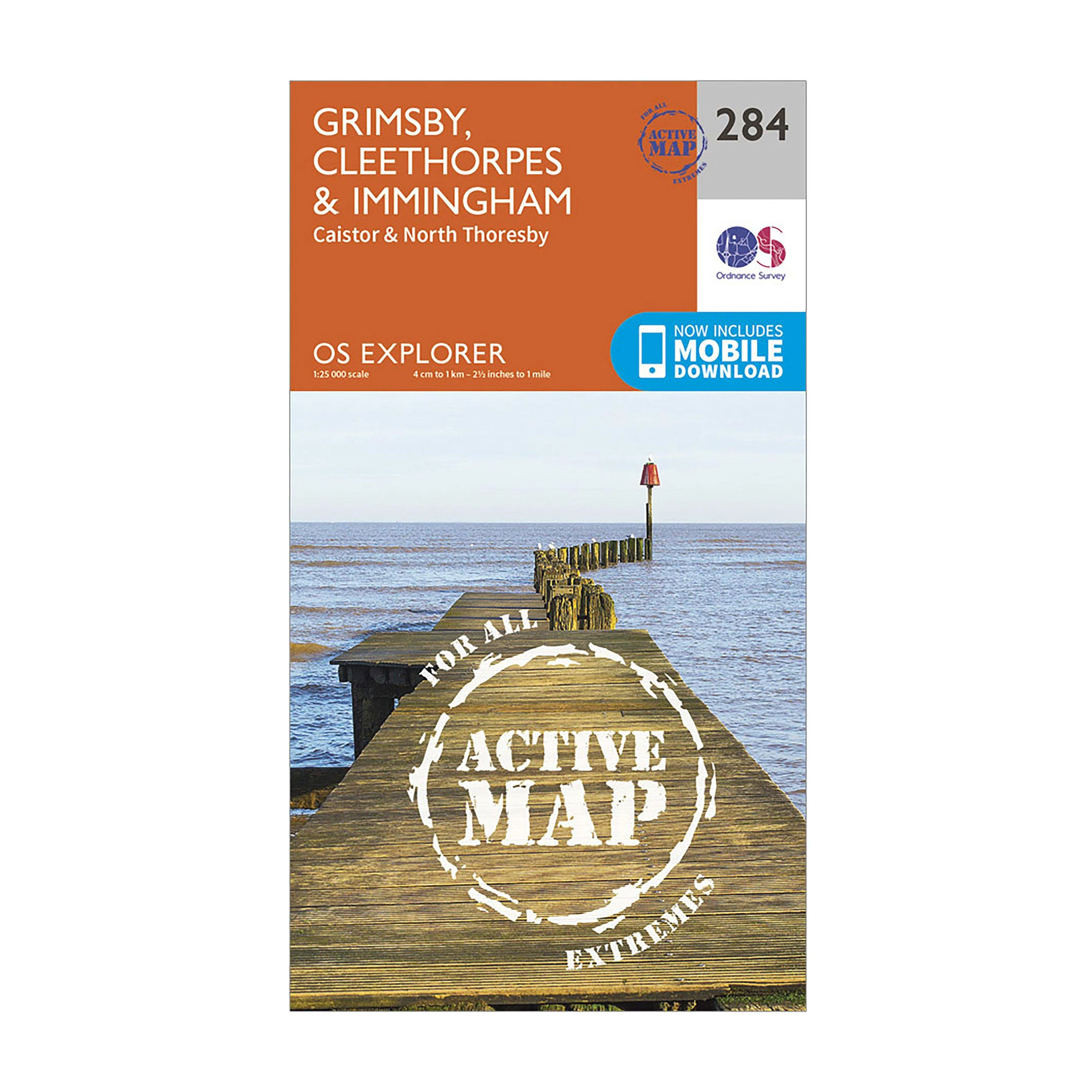 Explorer Active 284 Grimsby, Cleethorpes & Immingham Map With Digital Version - Image 4