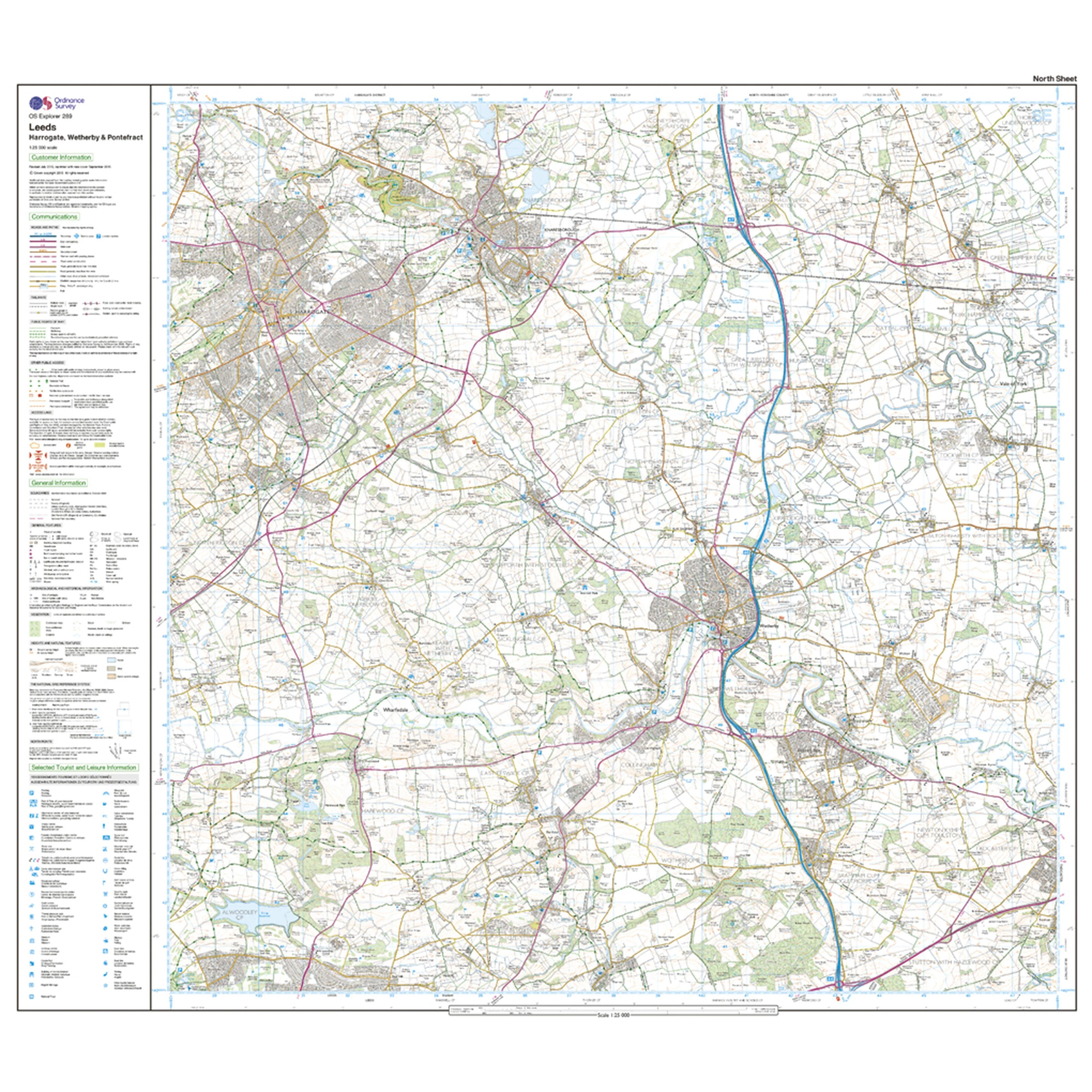 Explorer Active 289 Leeds Map With Digital Version - Image 3