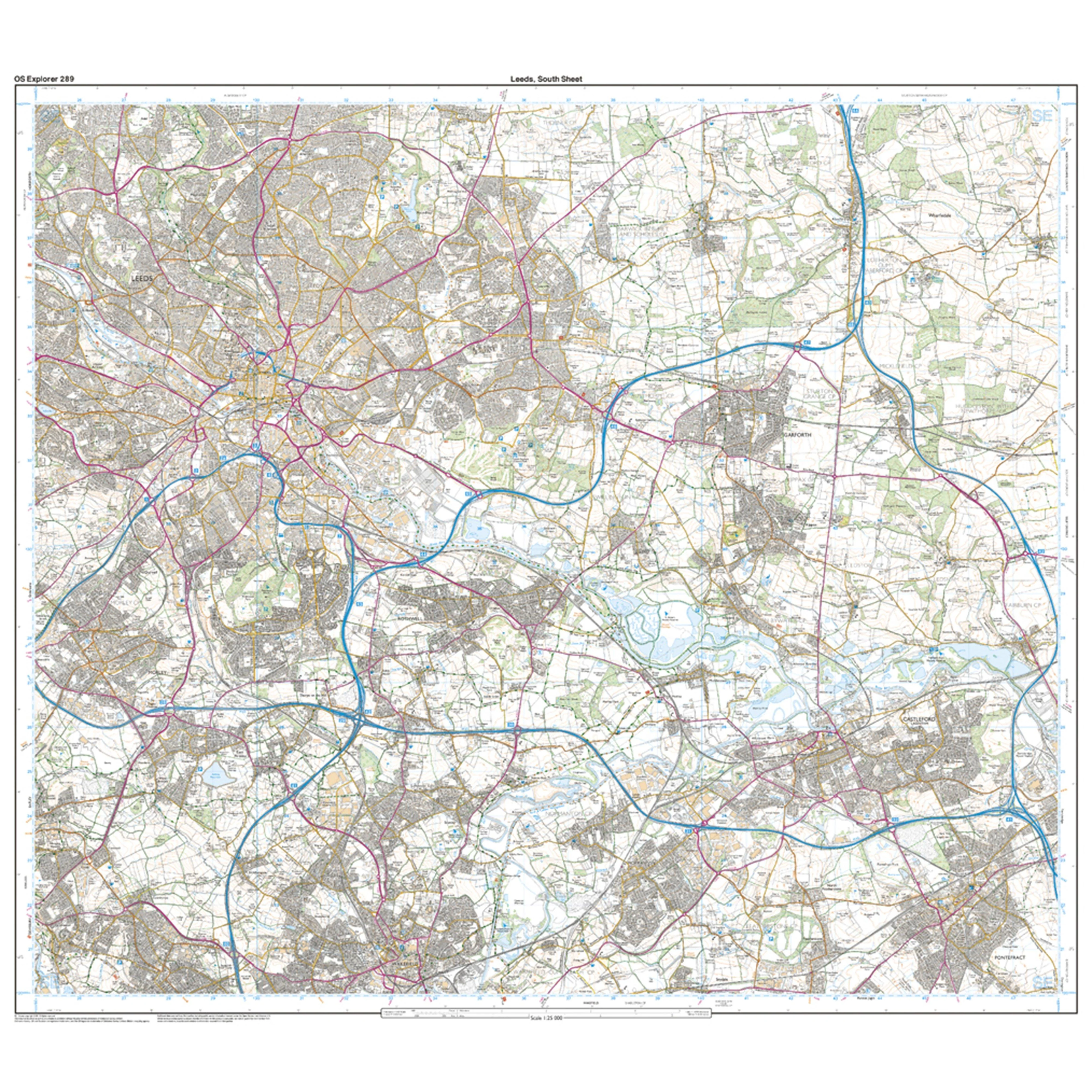 Explorer Active 289 Leeds Map With Digital Version - Image 4