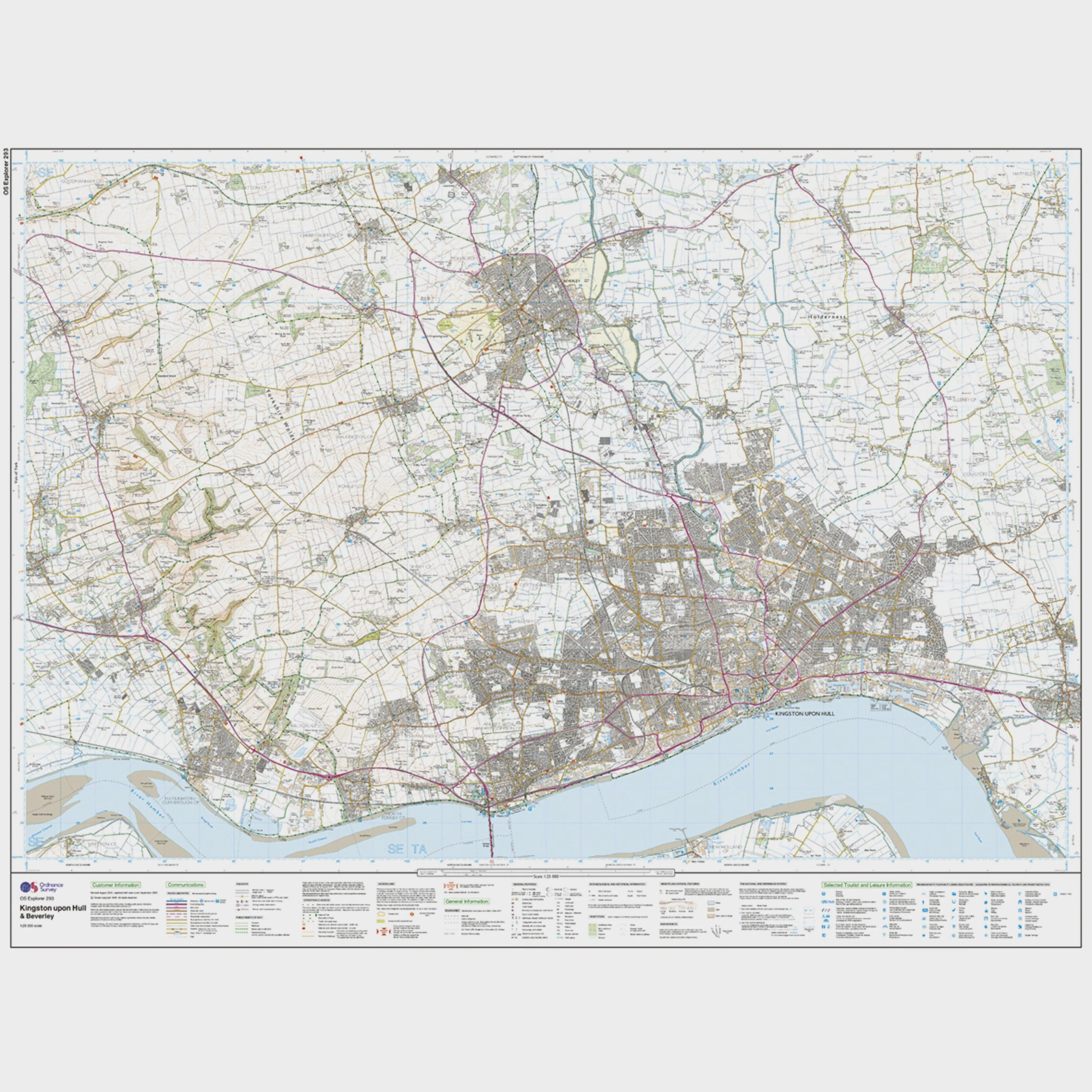 Explorer Active 293 Kingston upon Hill & Beverley Map With Digital Version - Image 3