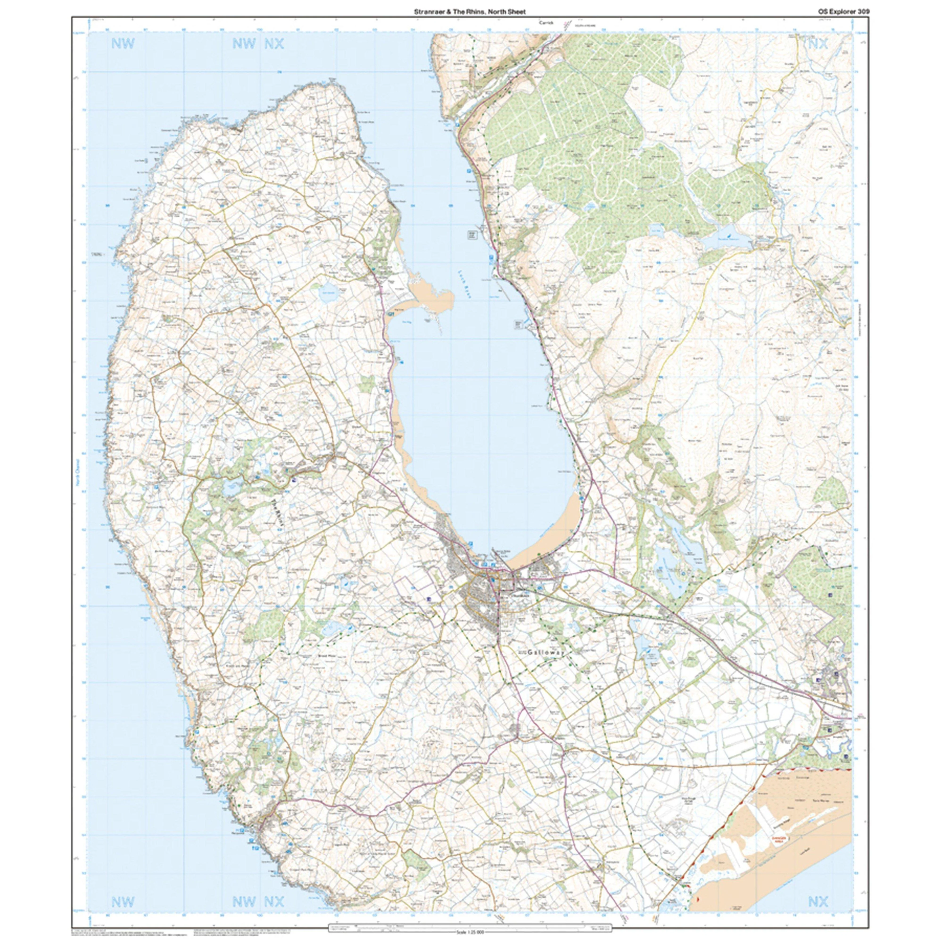 Explorer Active 309 Stranraer & The Rhins Map With Digital Version - Image 3
