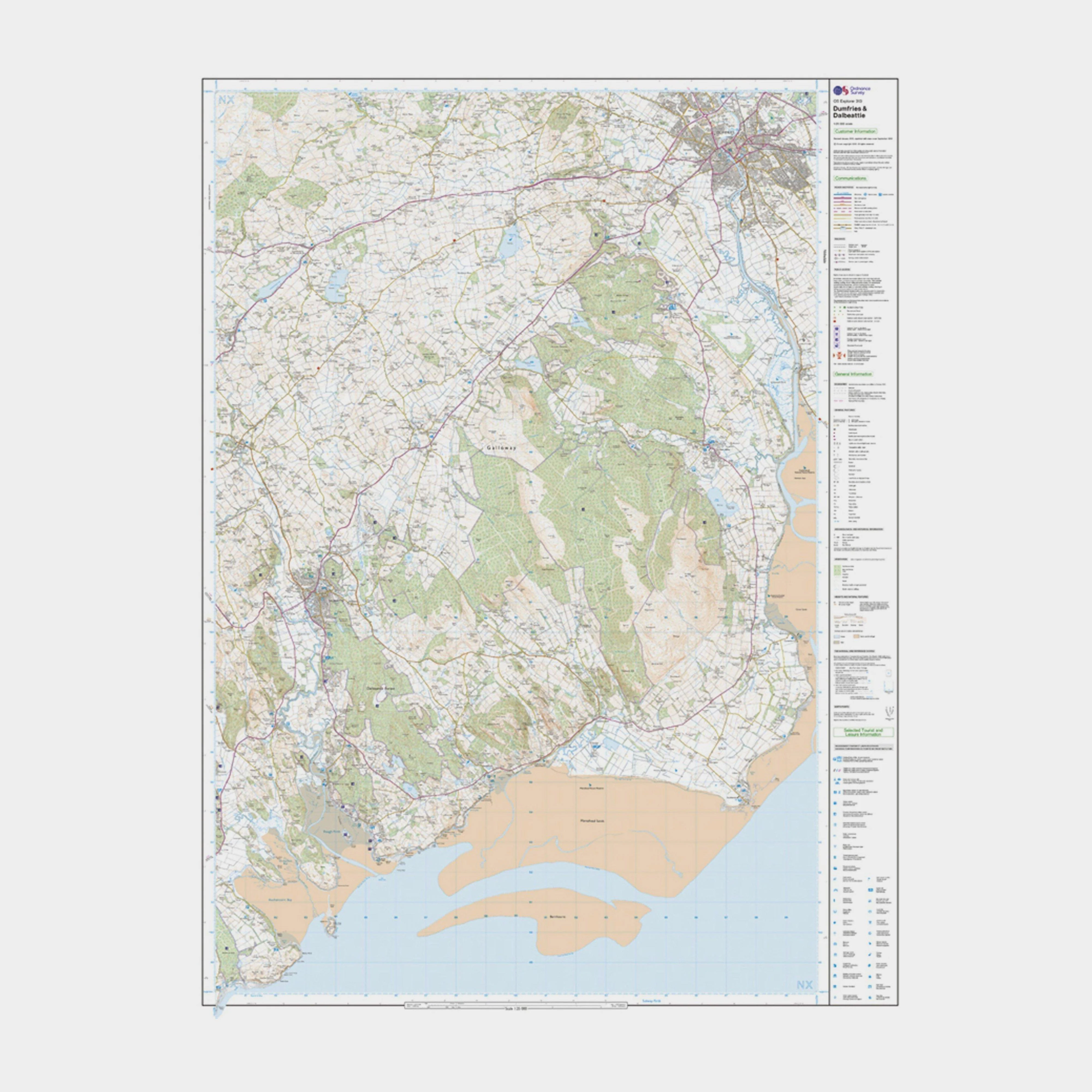 Explorer Active 313 Dumfries & Dalbeattie Map With Digital Version - Image 3