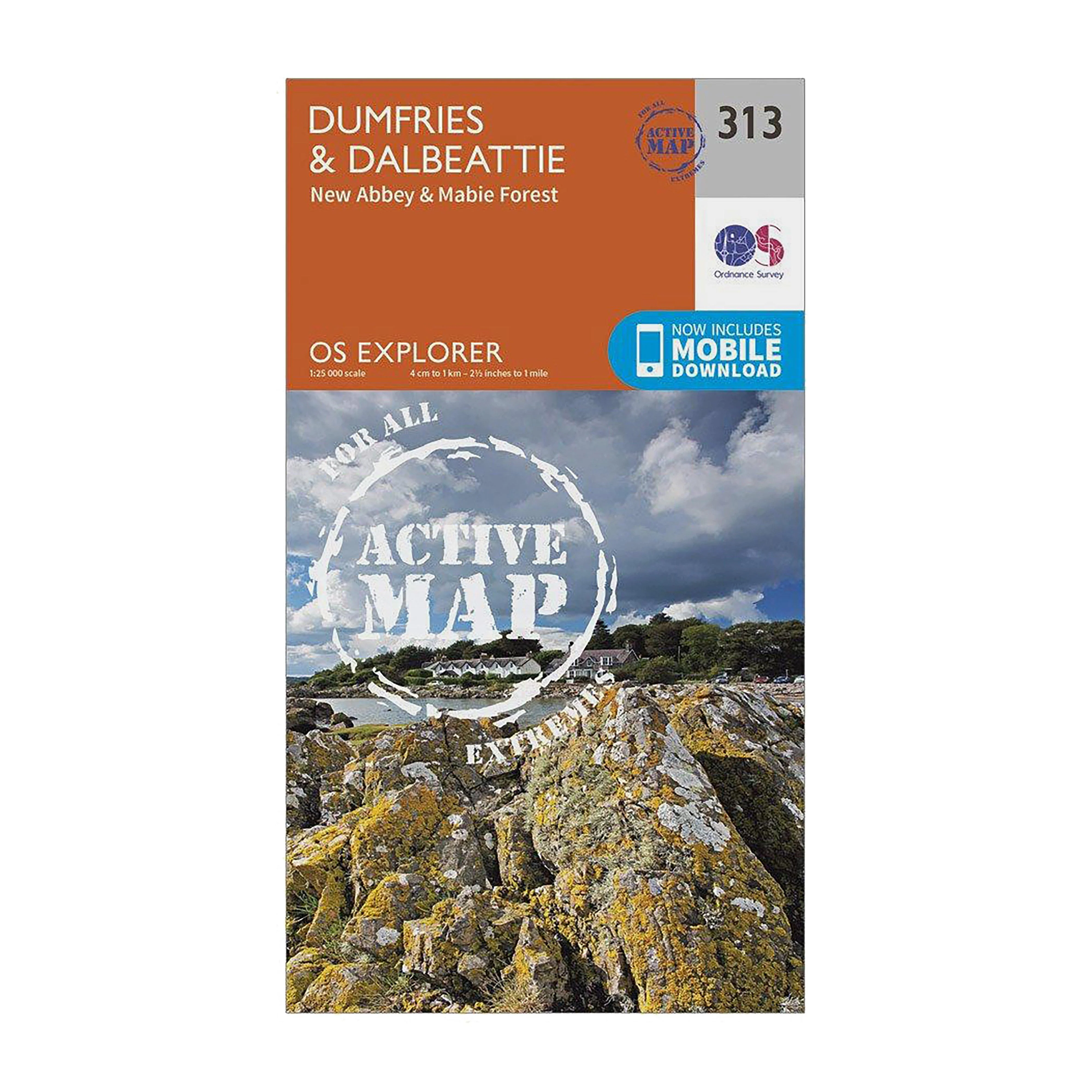Explorer Active 313 Dumfries & Dalbeattie Map With Digital Version - Image 4