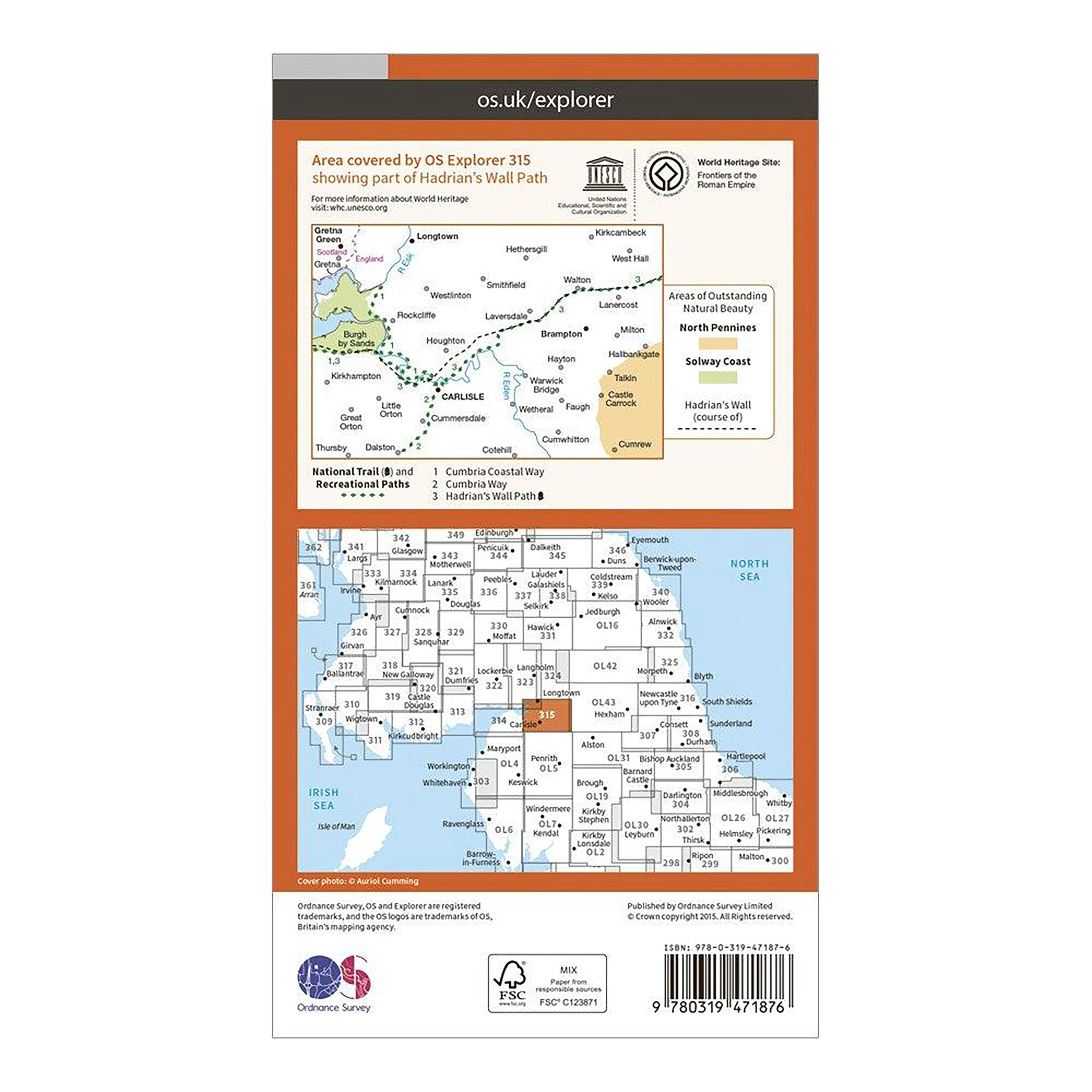 Explorer Active 315 Carlisle Map With Digital Version - Image 2
