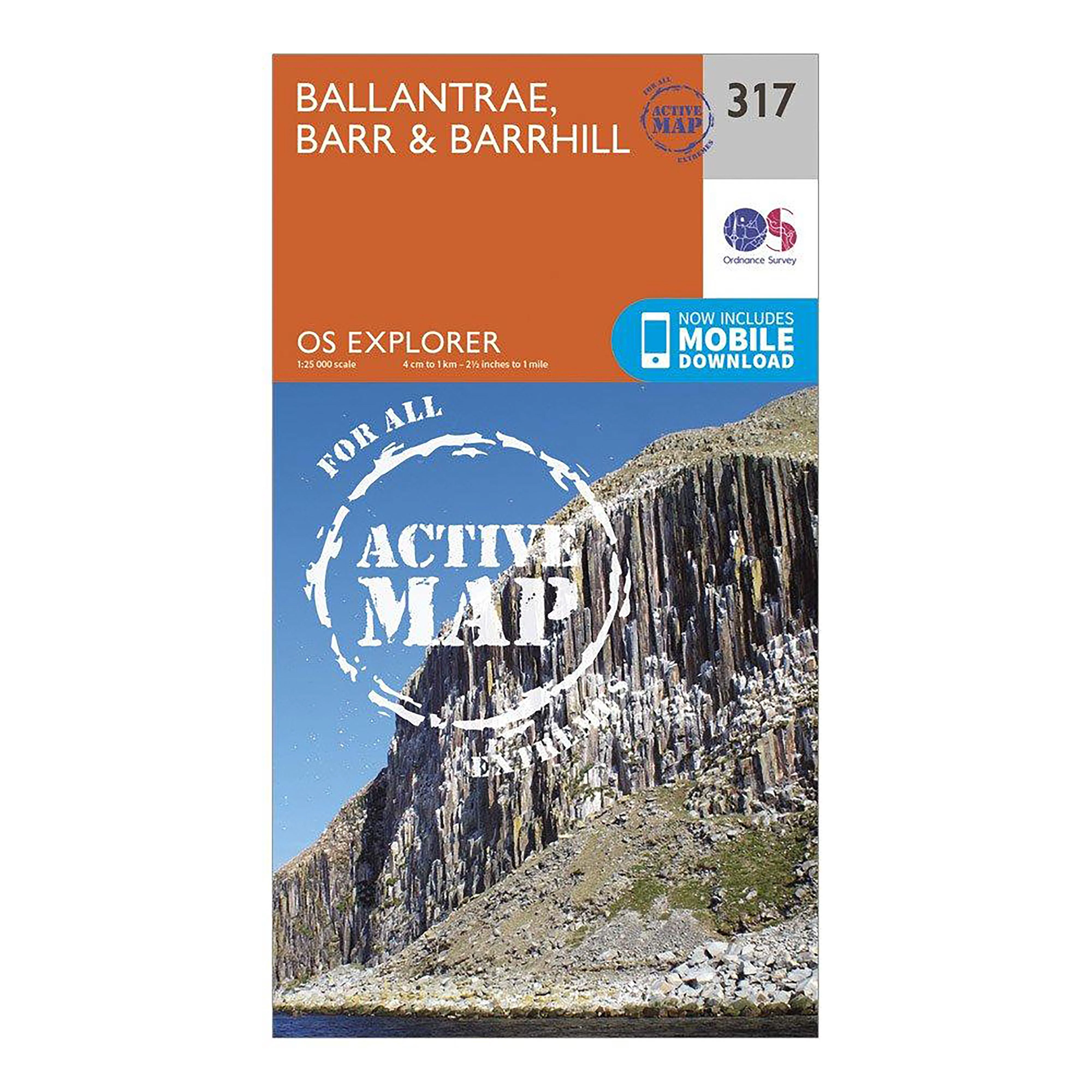Explorer Active 317 Ballantrae, Barr & Barrhill Map With Digital Version - Image 4