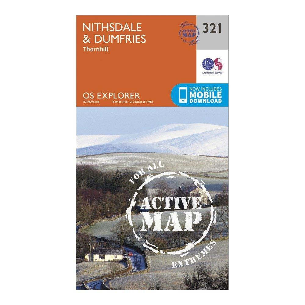 Explorer Active 321 Nithsdale & Dumfries Map With Digital Version - Image 4