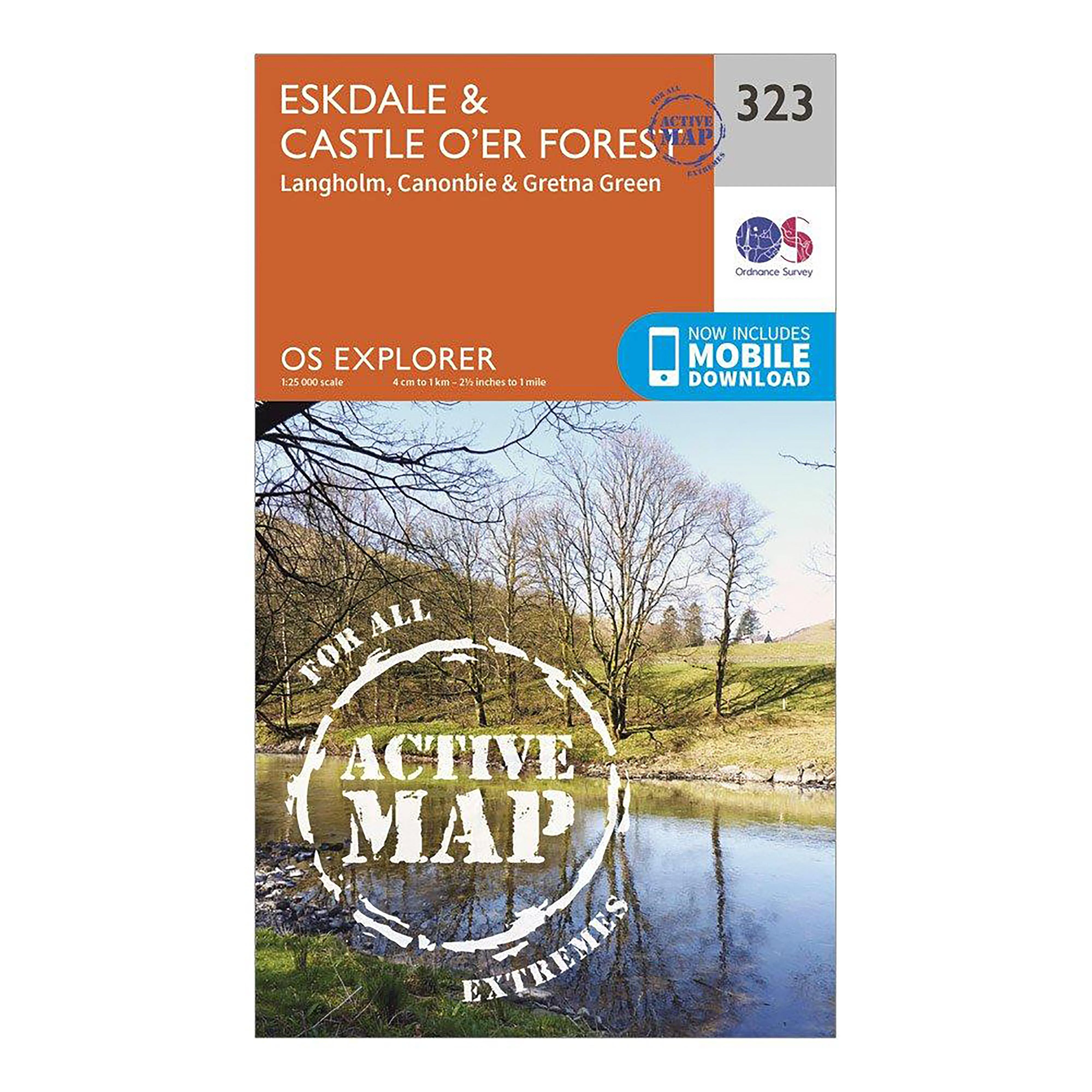 Explorer Active 323 Eskdale & Castle O’er Forest Map With Digital Version - Image 5