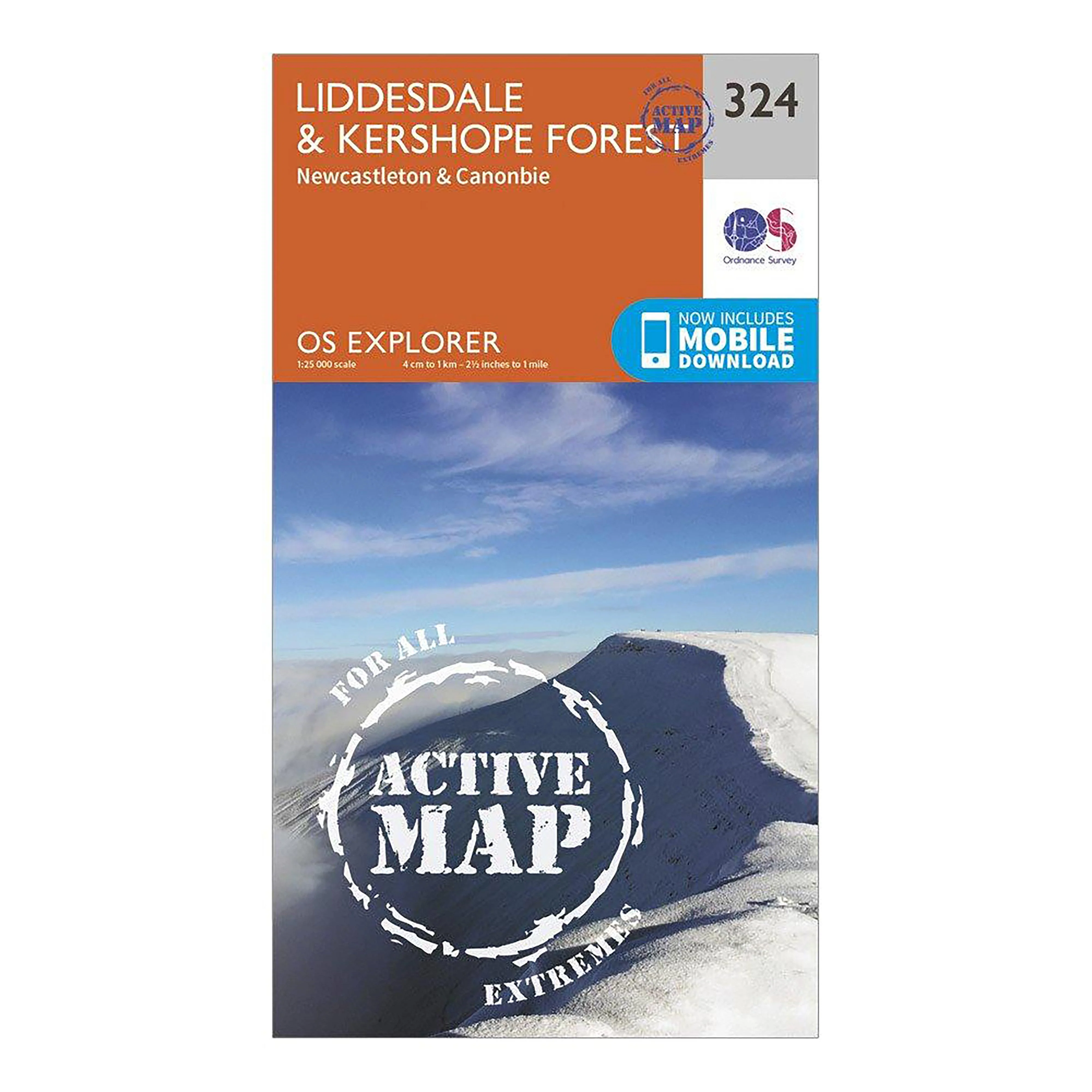 Explorer Active 324 Liddersdale & Kershope Forest Map With Digital Version - Image 4