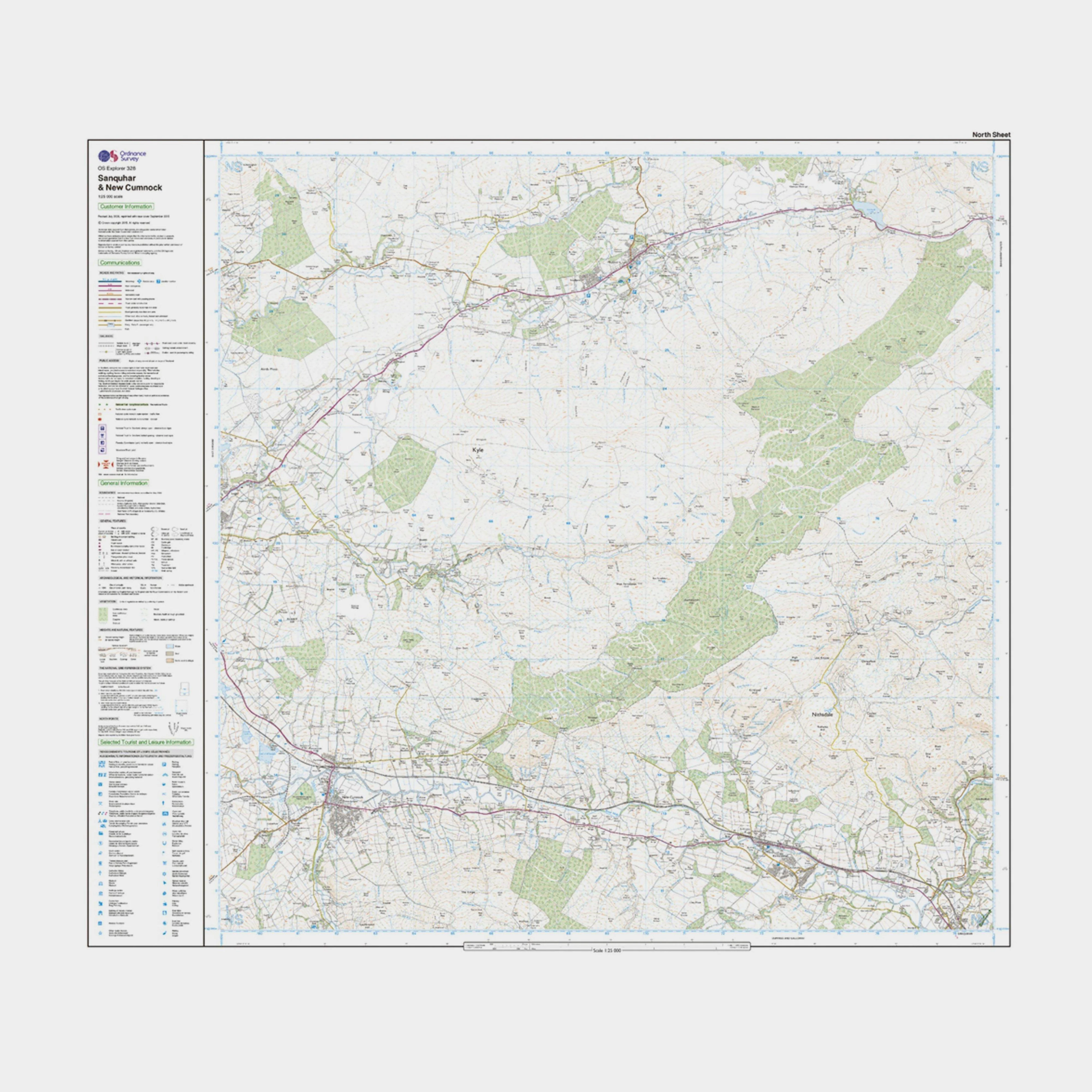Explorer Active 328 Sanquhar & New Cumnock Map With Digital Version - Image 3