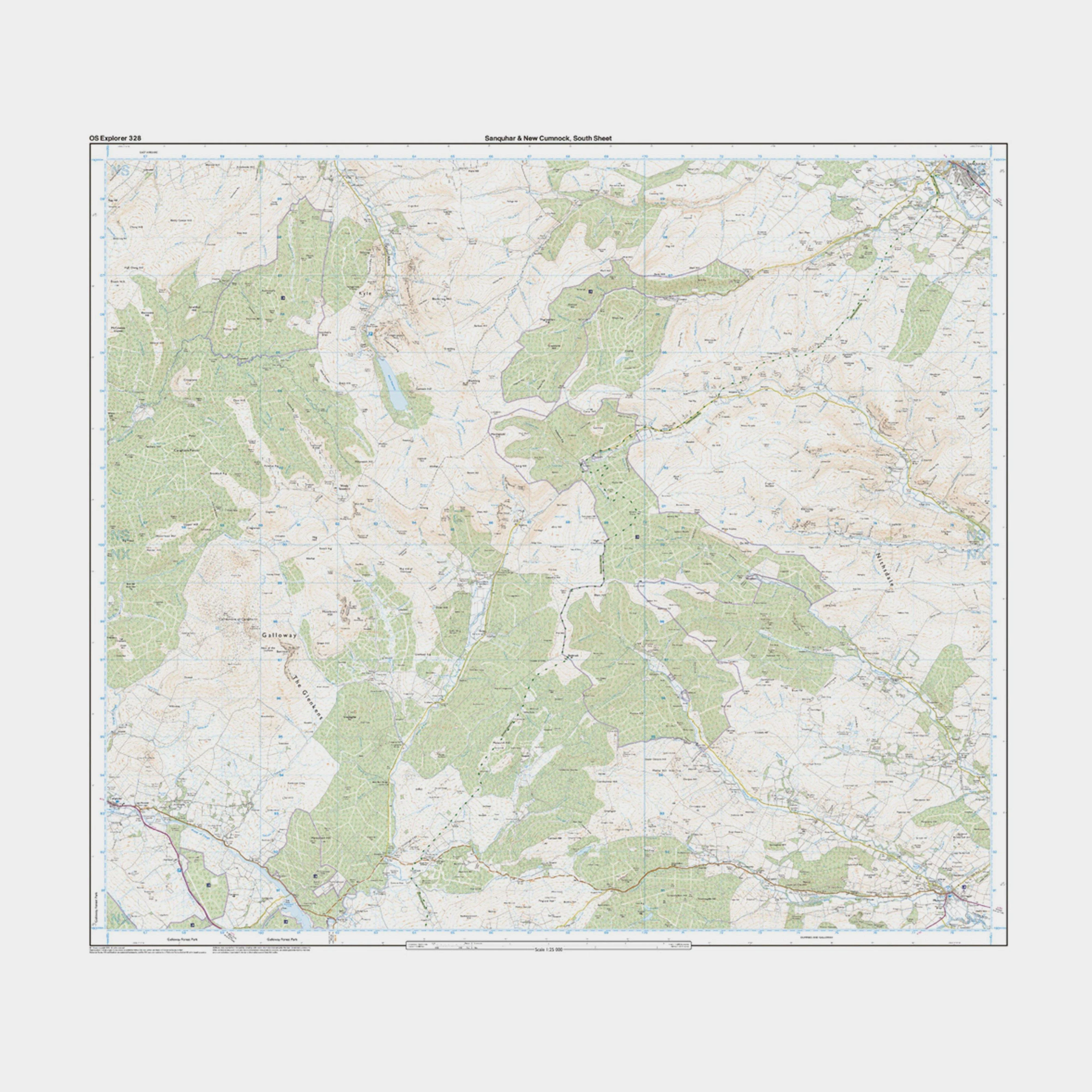 Explorer Active 328 Sanquhar & New Cumnock Map With Digital Version - Image 4