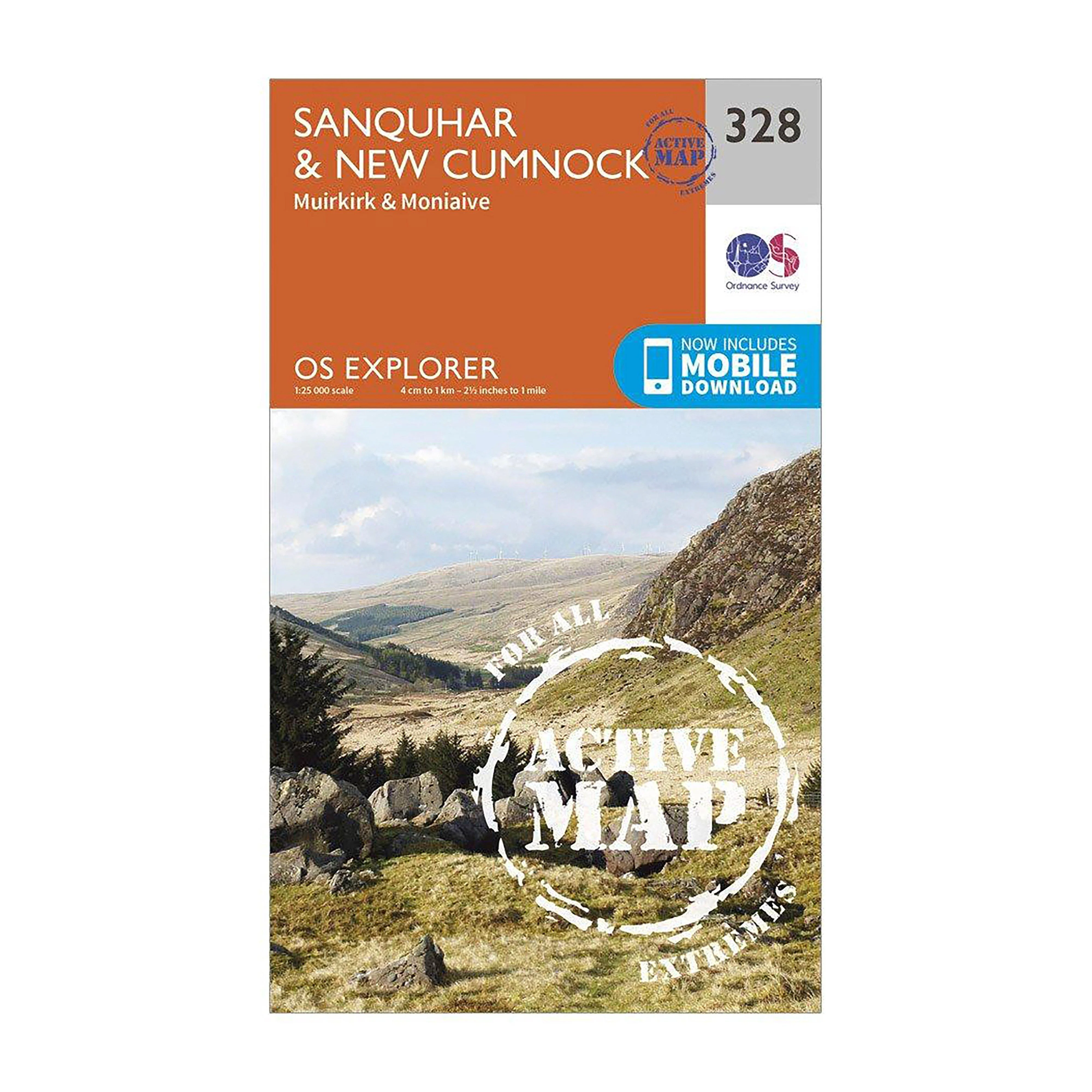 Explorer Active 328 Sanquhar & New Cumnock Map With Digital Version - Image 5