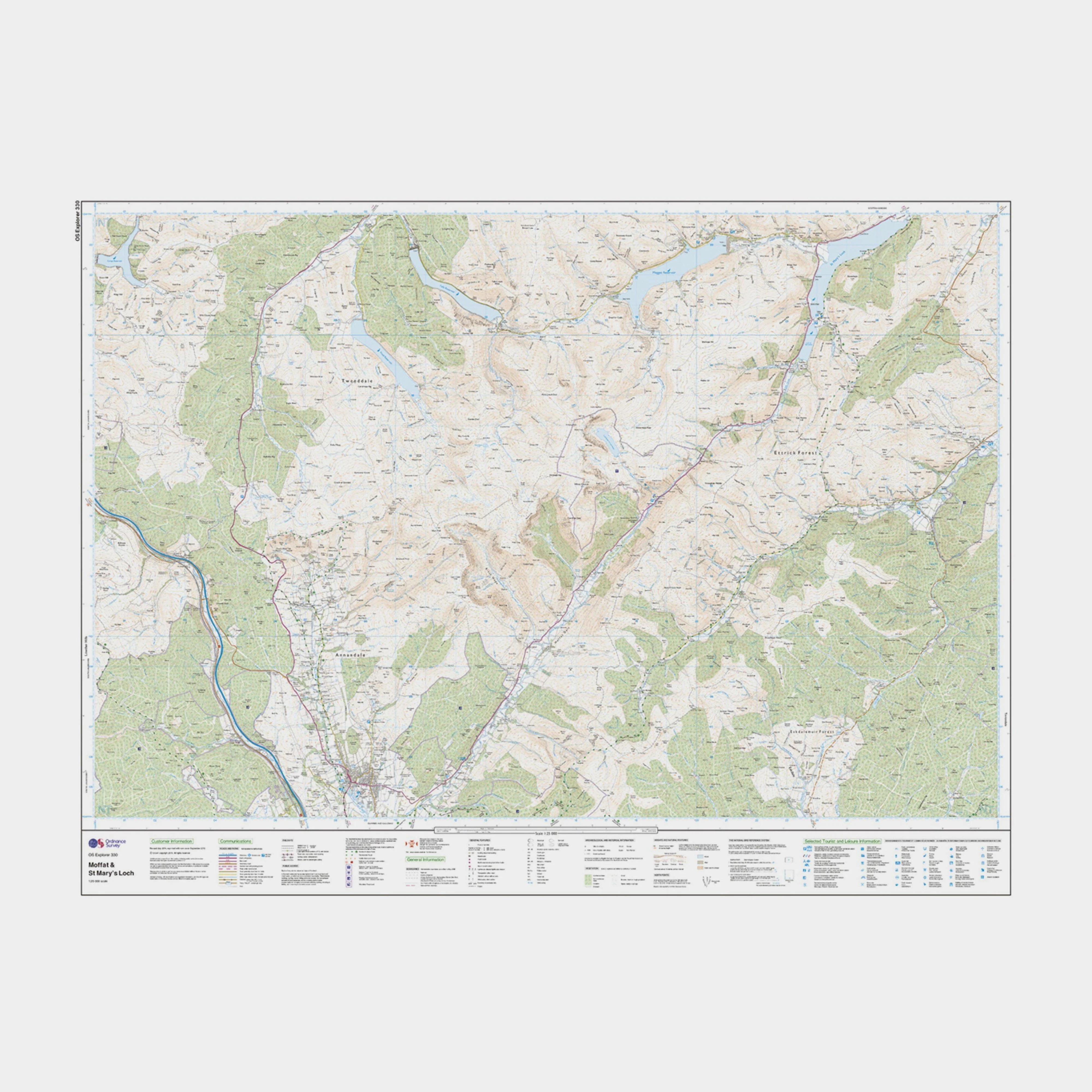 Explorer Active 330 Moffat & St Mary’s Loch Map With Digital Version - Image 3