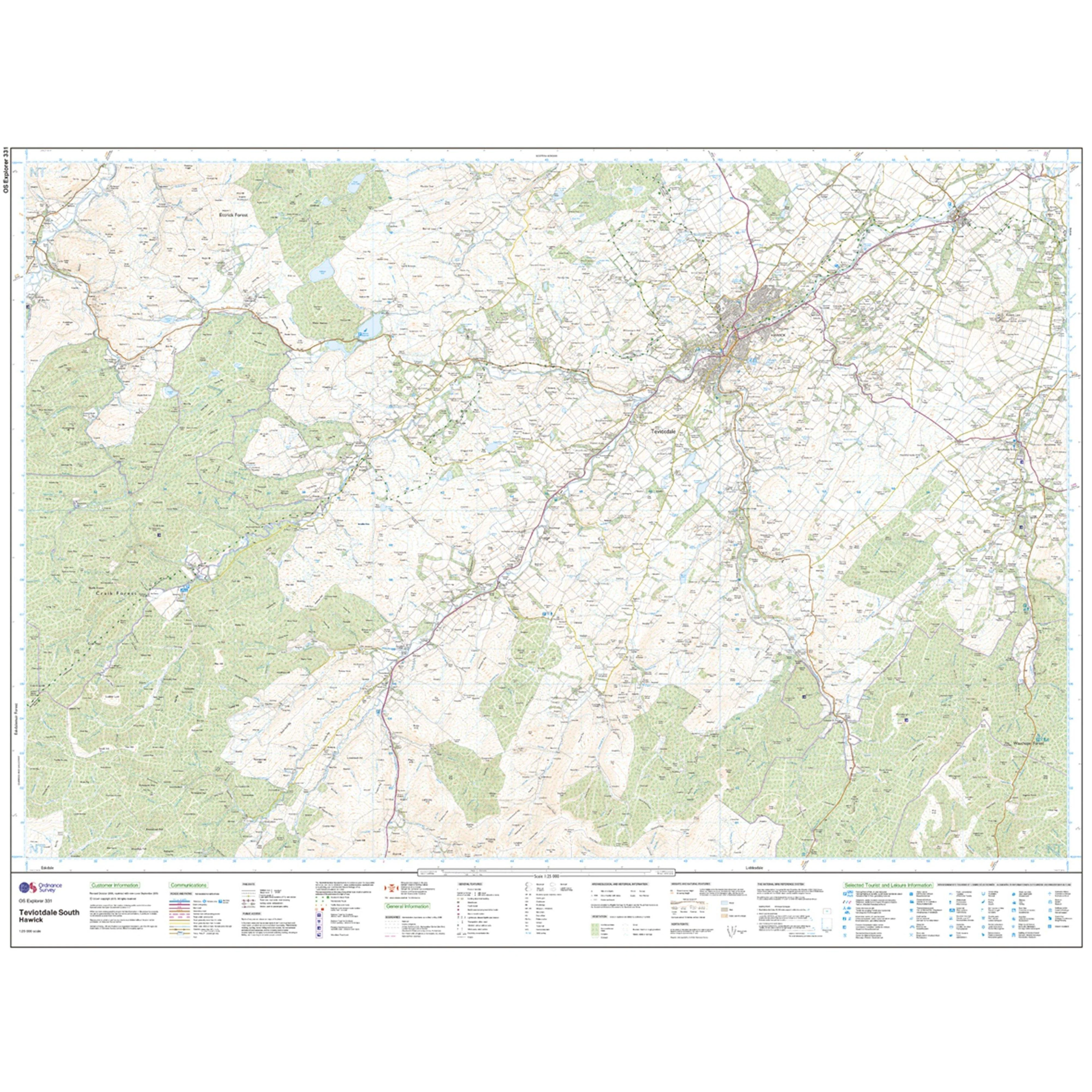 Explorer Active 331 Teviotdale South Map With Digital Version - Image 3