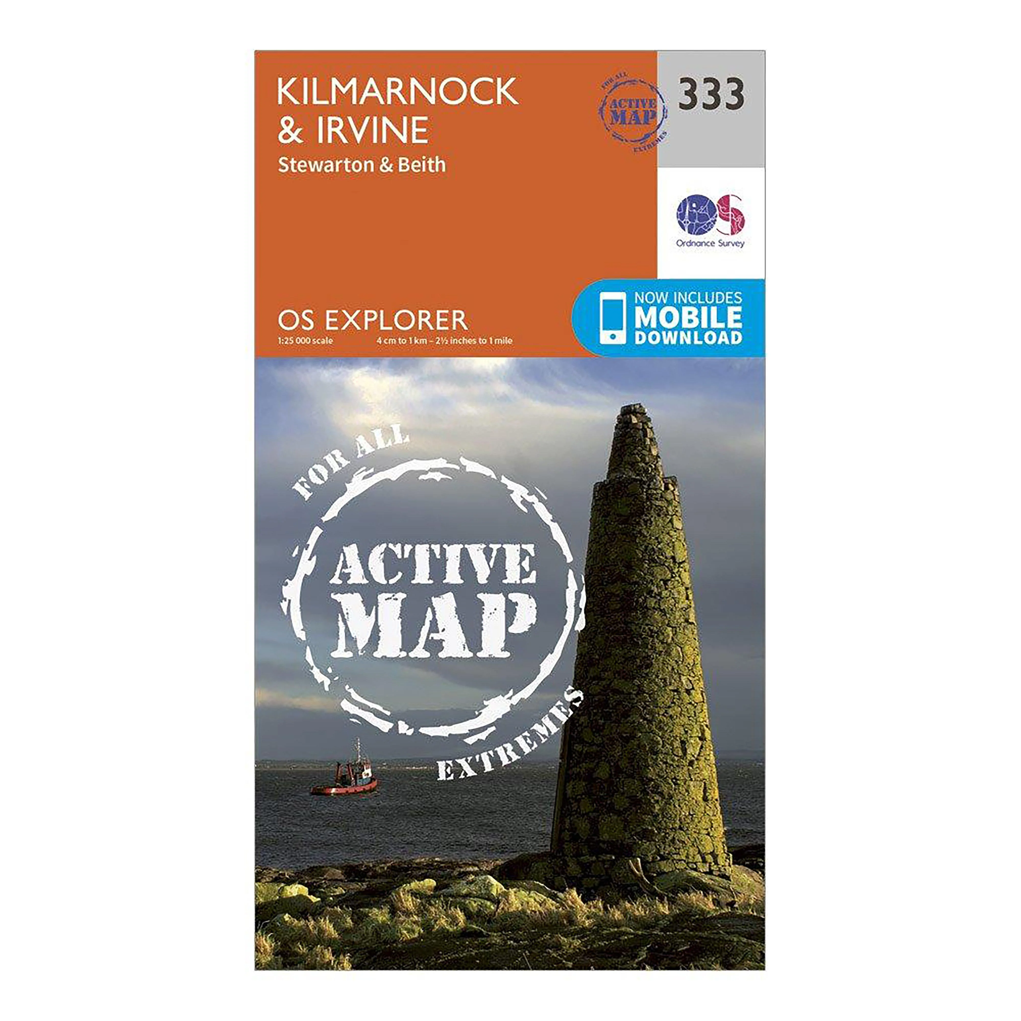 Explorer Active 333 Kilmarnock & Irvine Map With Digital Version - Image 4