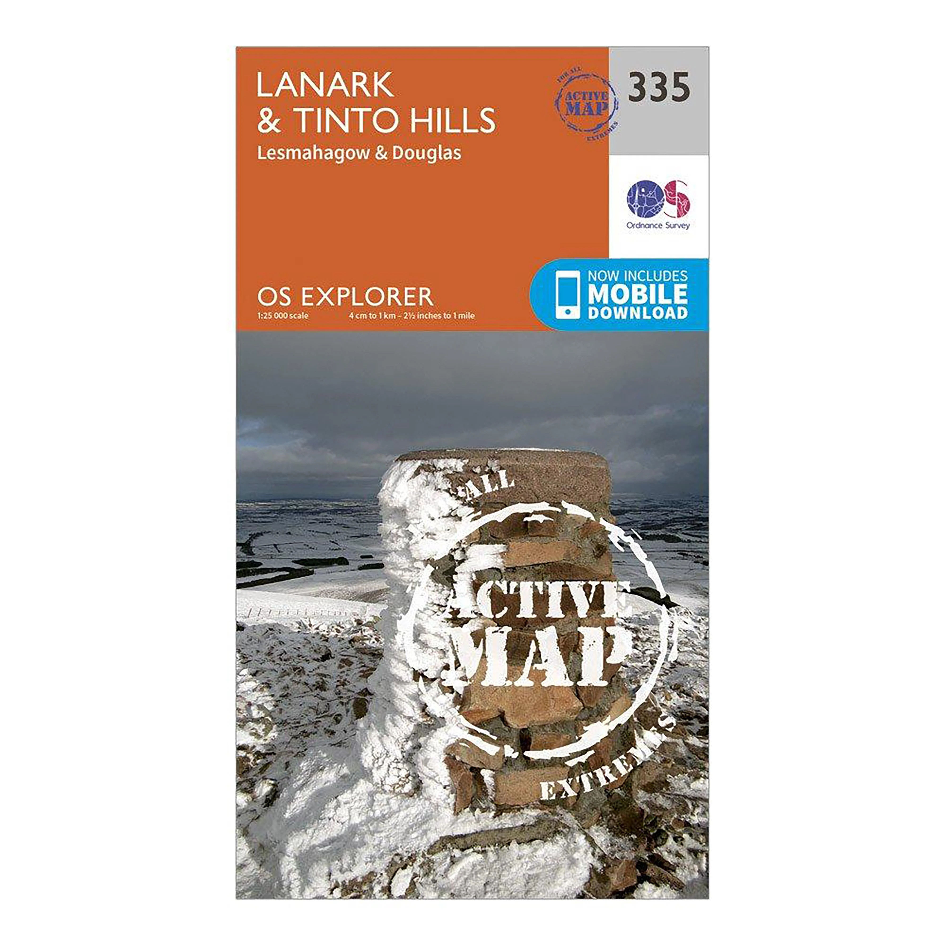 Explorer Active 335 Lanark & Tinto Hills Map With Digital Version - Image 4