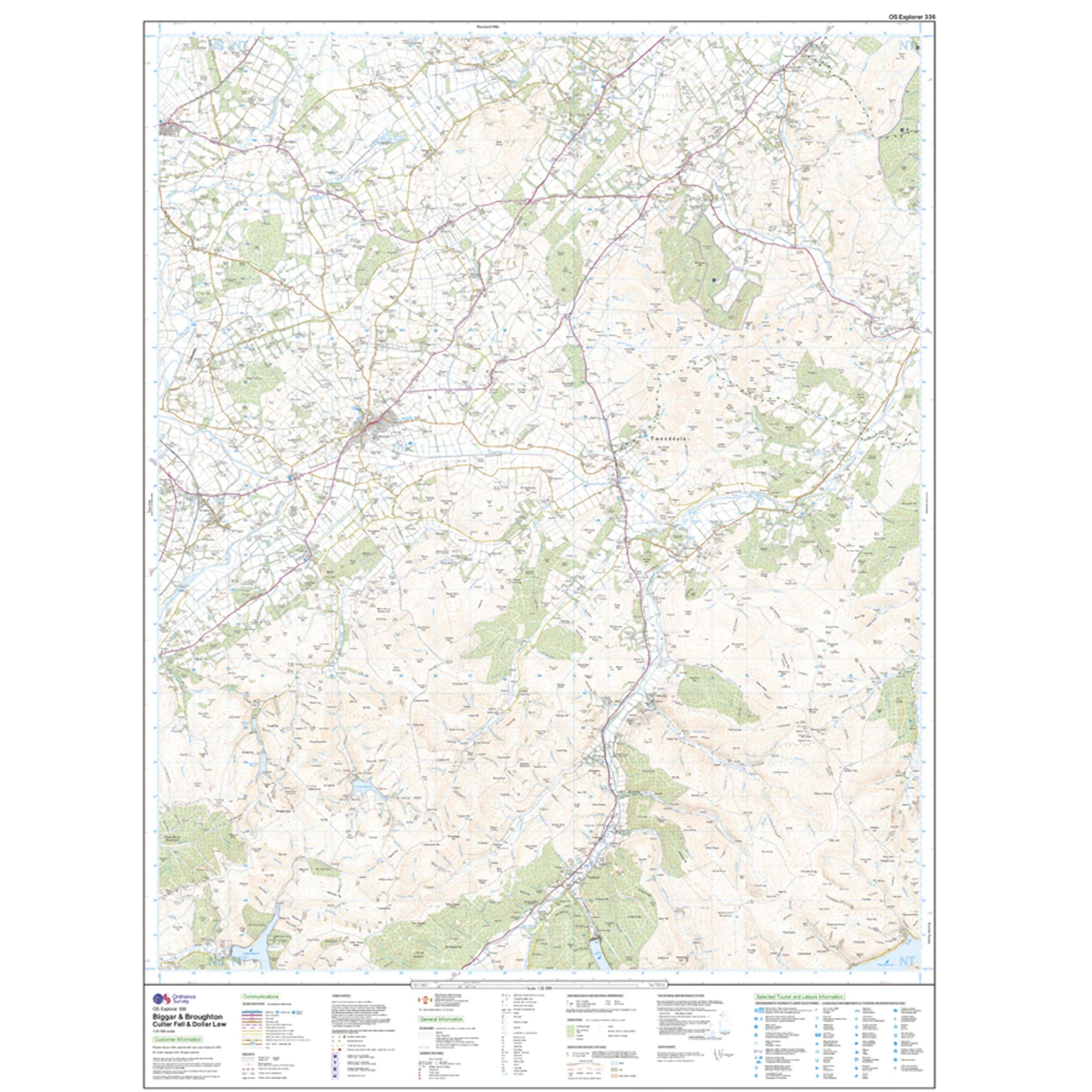 Explorer Active 336 Biggar & Broughton Map With Digital Version - Image 3