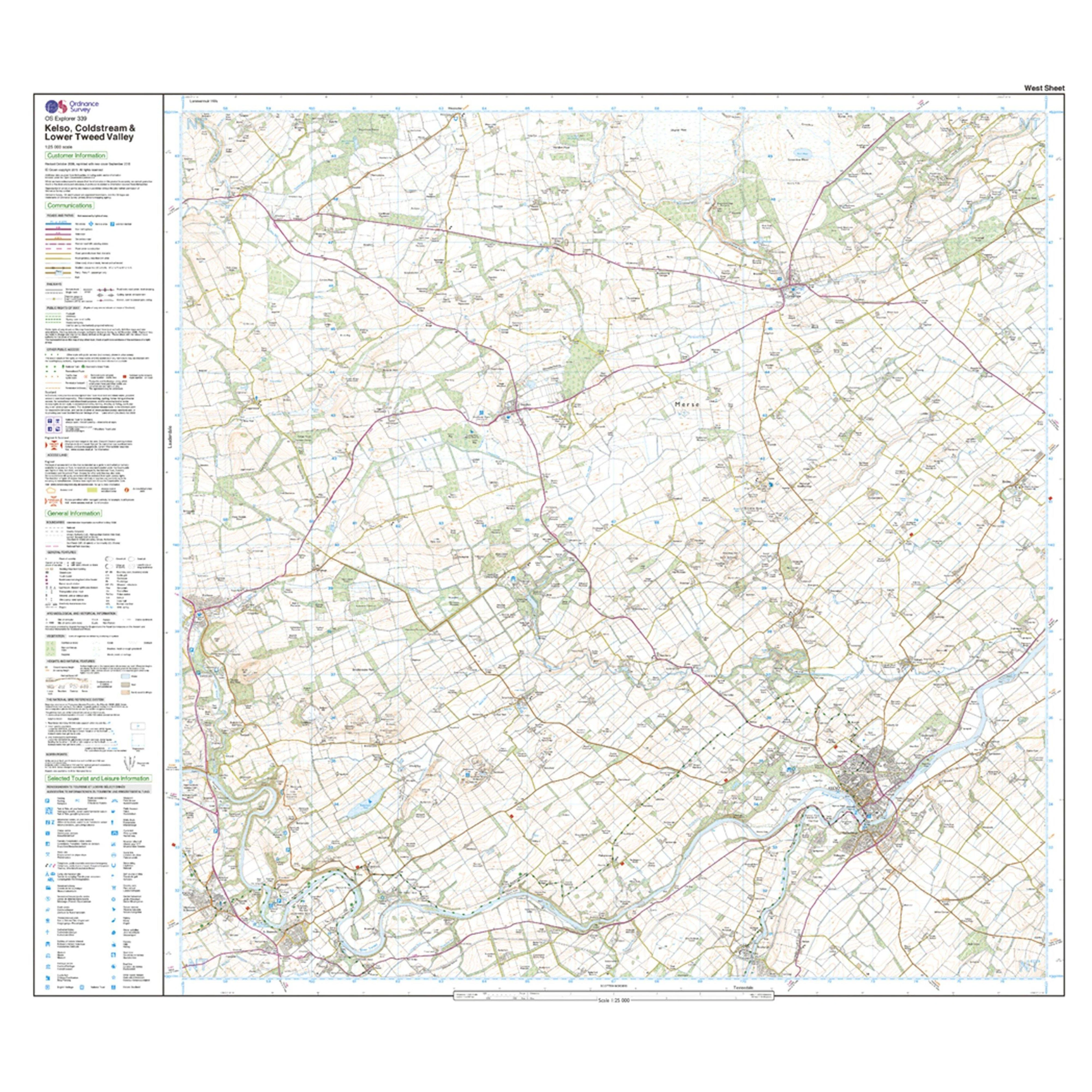 Explorer Active 339 Kelso, Coldstream & Lower Tweed Valley Map With Digital Version - Image 4