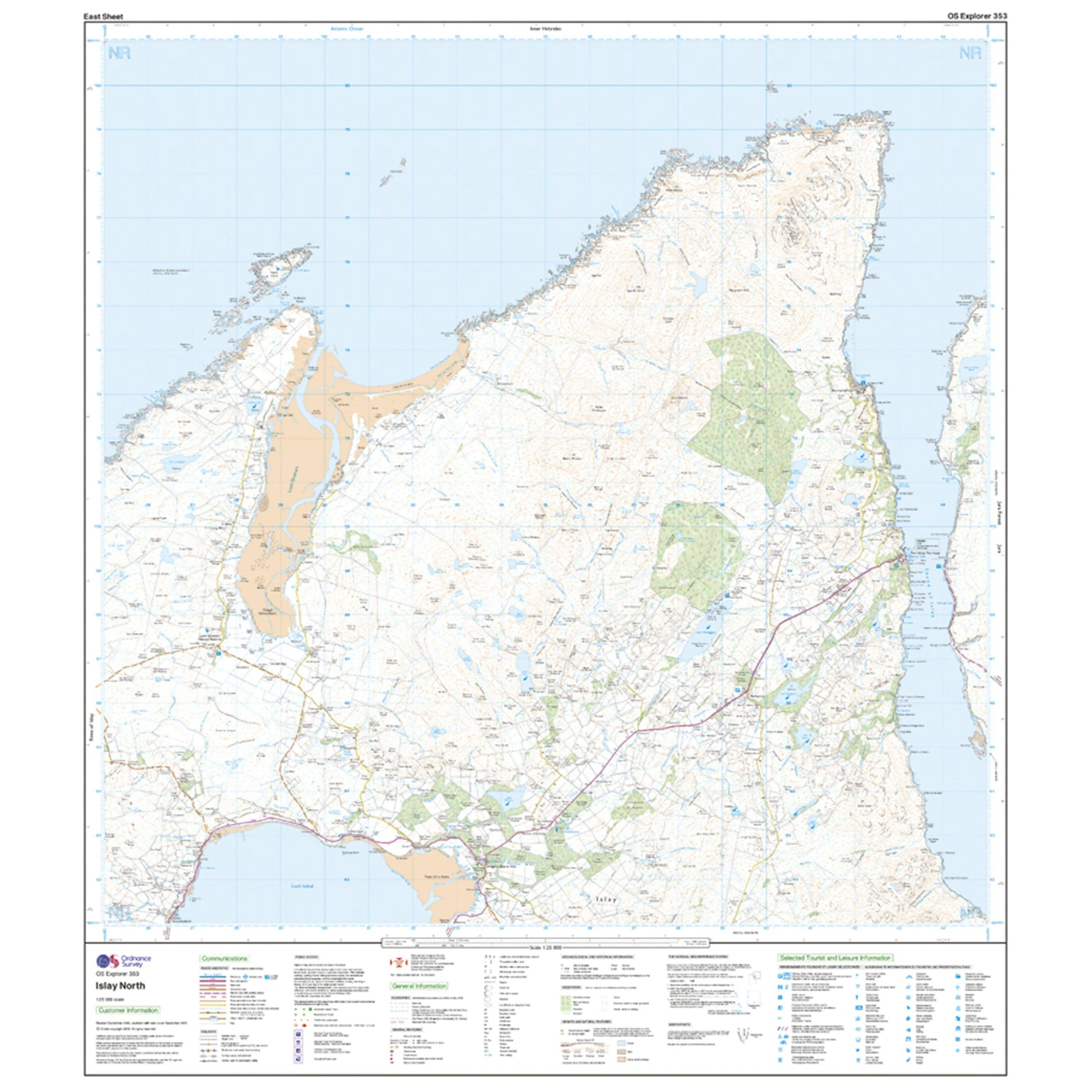 Explorer Active 353 Islay North Map With Digital Version - Image 3