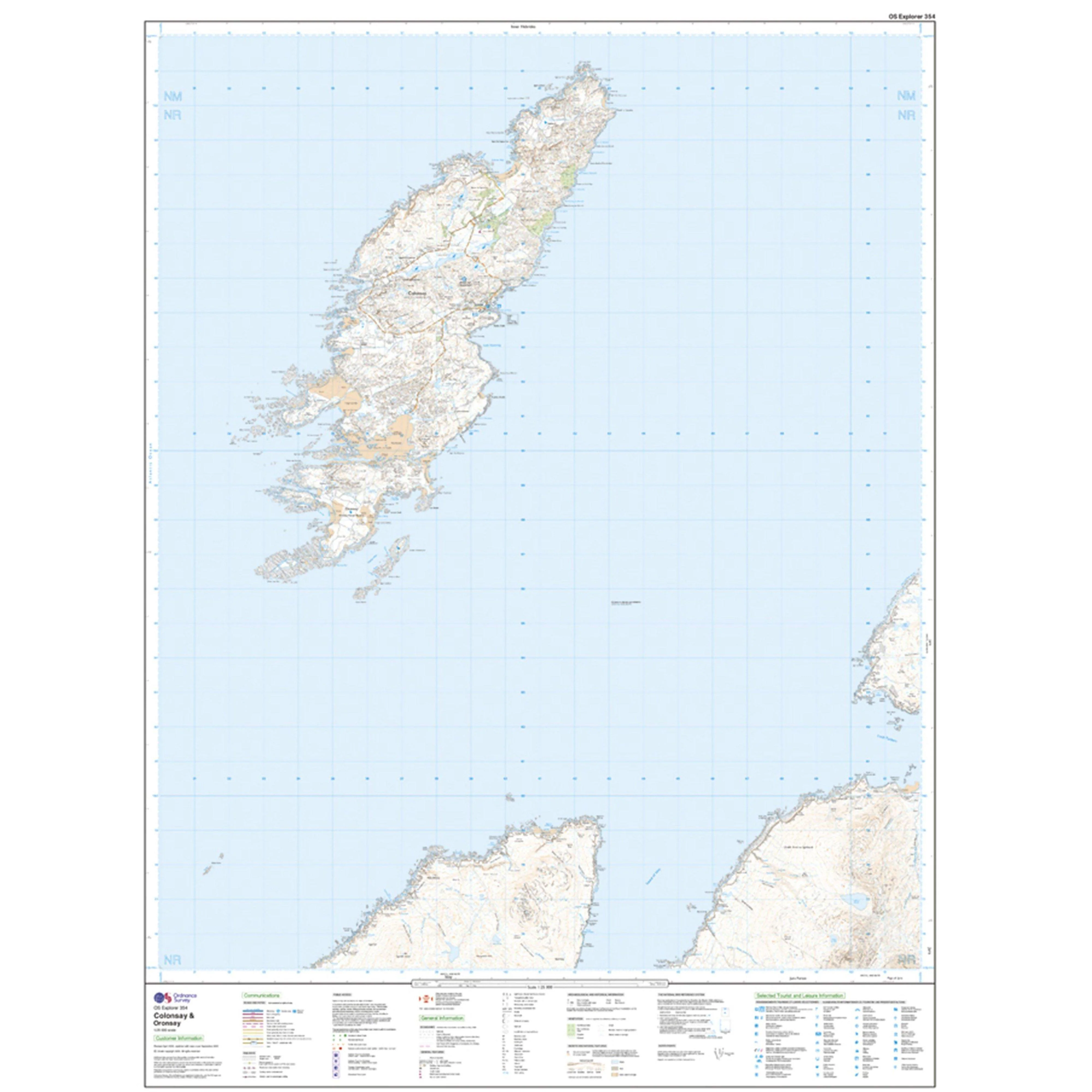 Explorer Active 354 Colonsay & Oronsay Map With Digital Version - Image 3