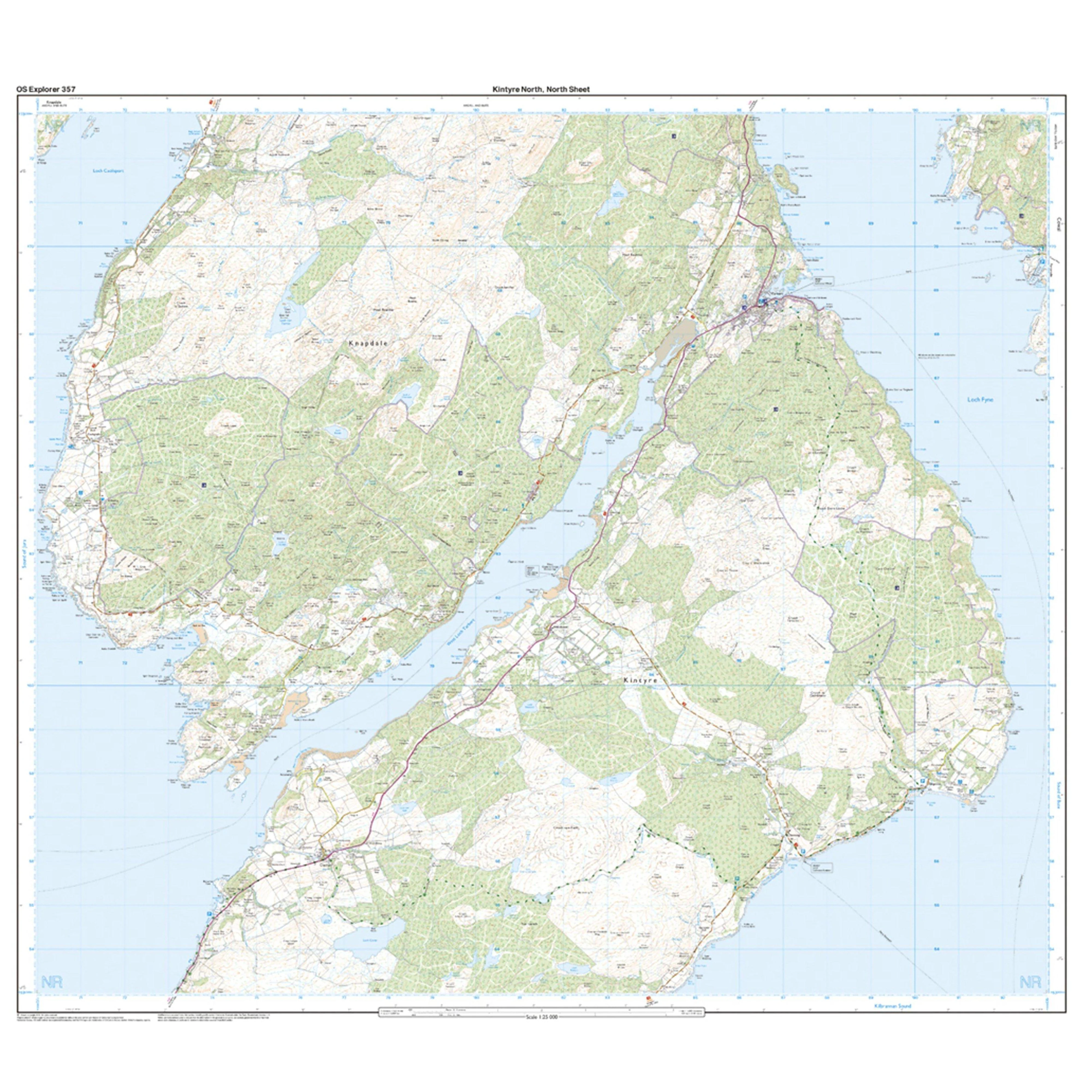 Explorer Active 357 Kintyre North Map With Digital Version - Image 3