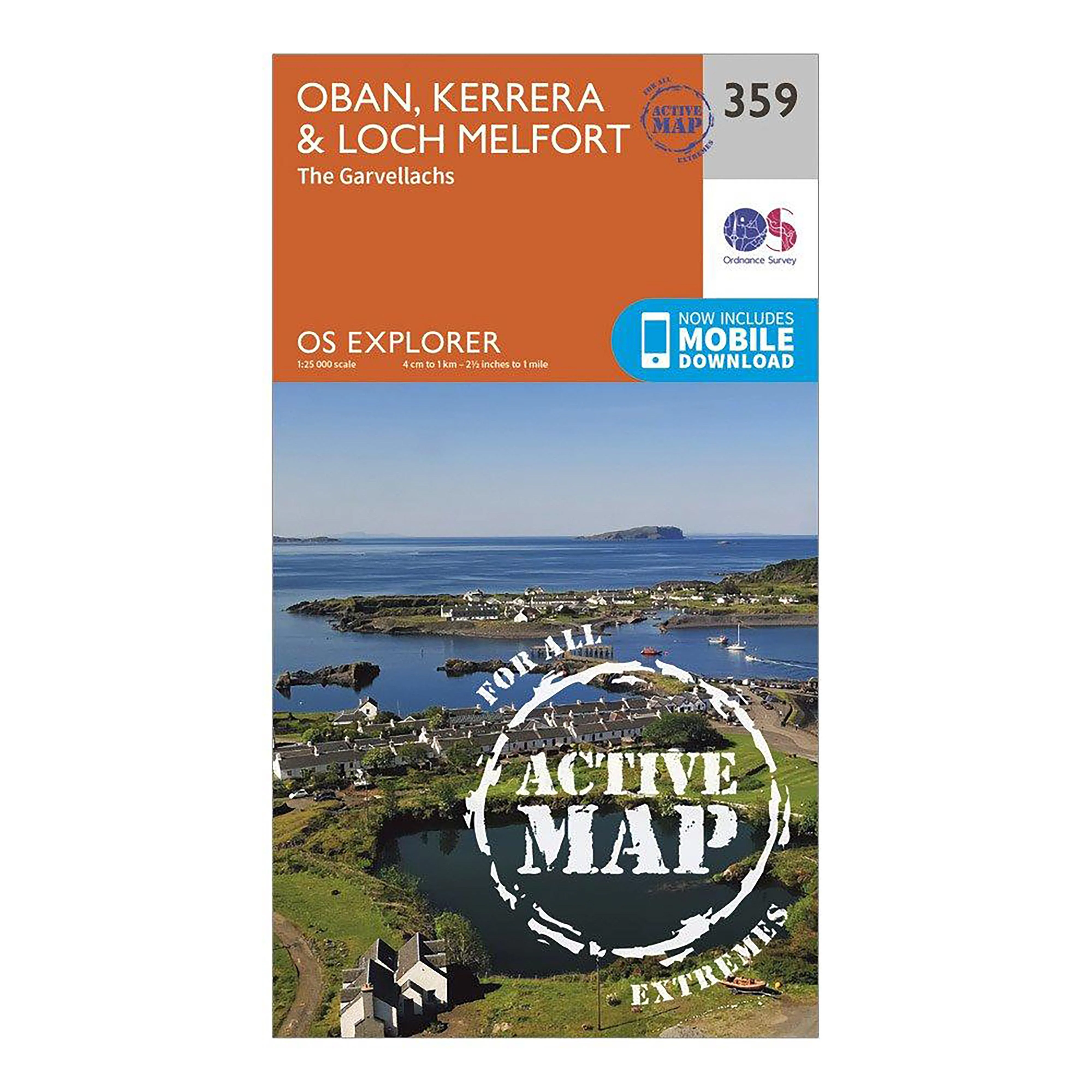 Explorer Active 359 Oban, Kerrera & Loch Melfort Map With Digital Version - Image 4