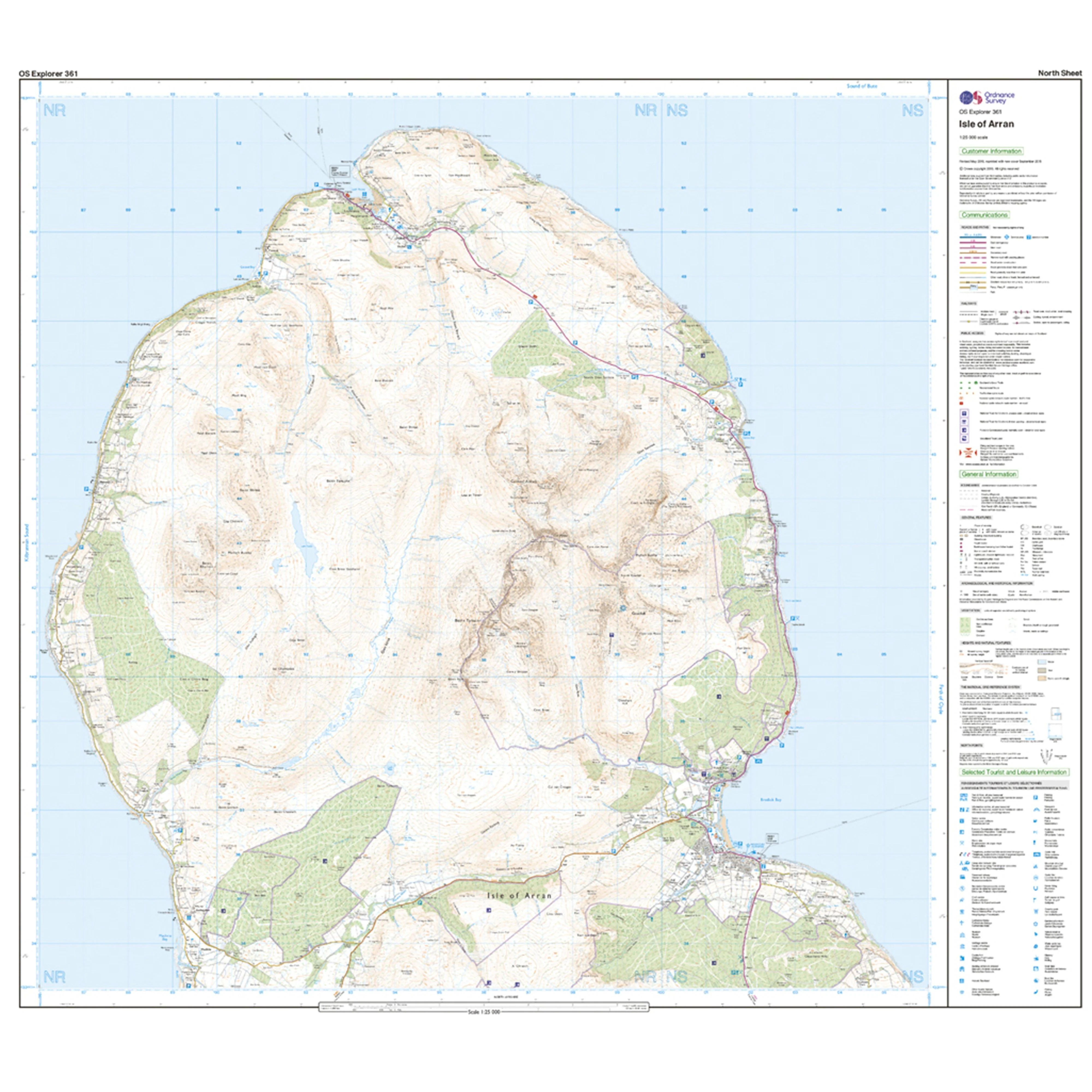 Explorer Active 361 Isle of Arran Map With Digital Version - Image 3