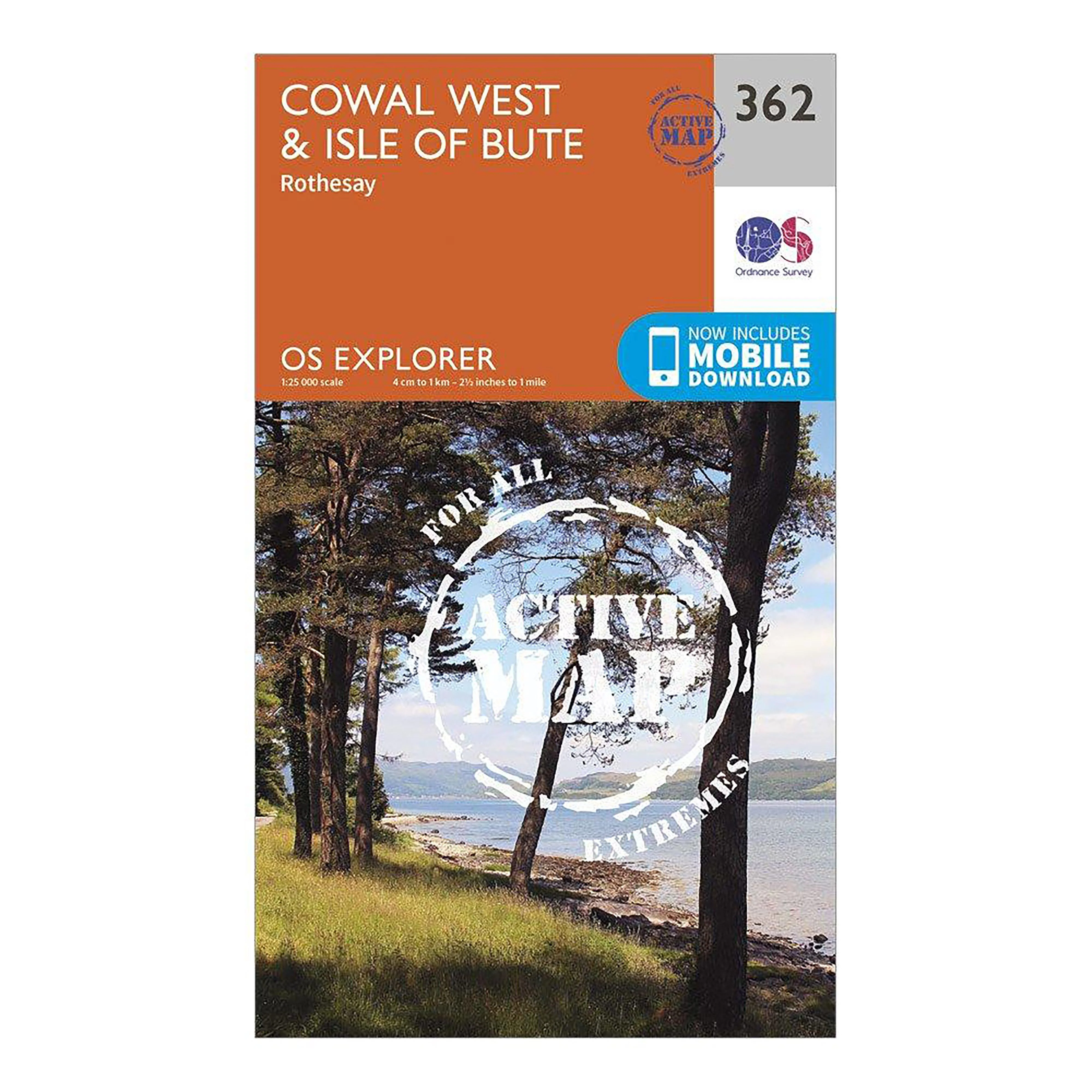 Explorer Active 362 Cowal West & Isle of Bute Map With Digital Version - Image 5