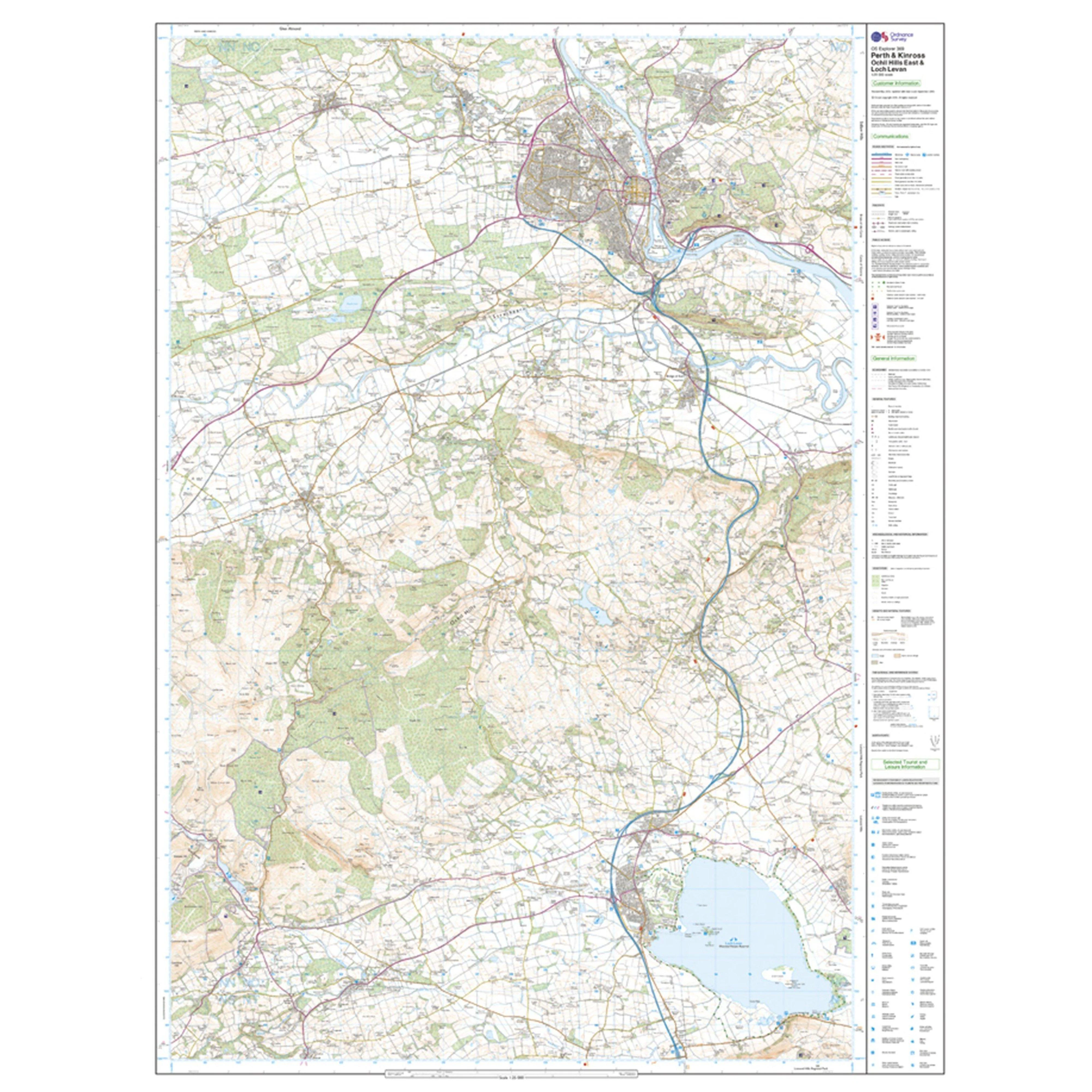 Explorer Active 369 Perth & Kinross Map With Digital Version - Image 3