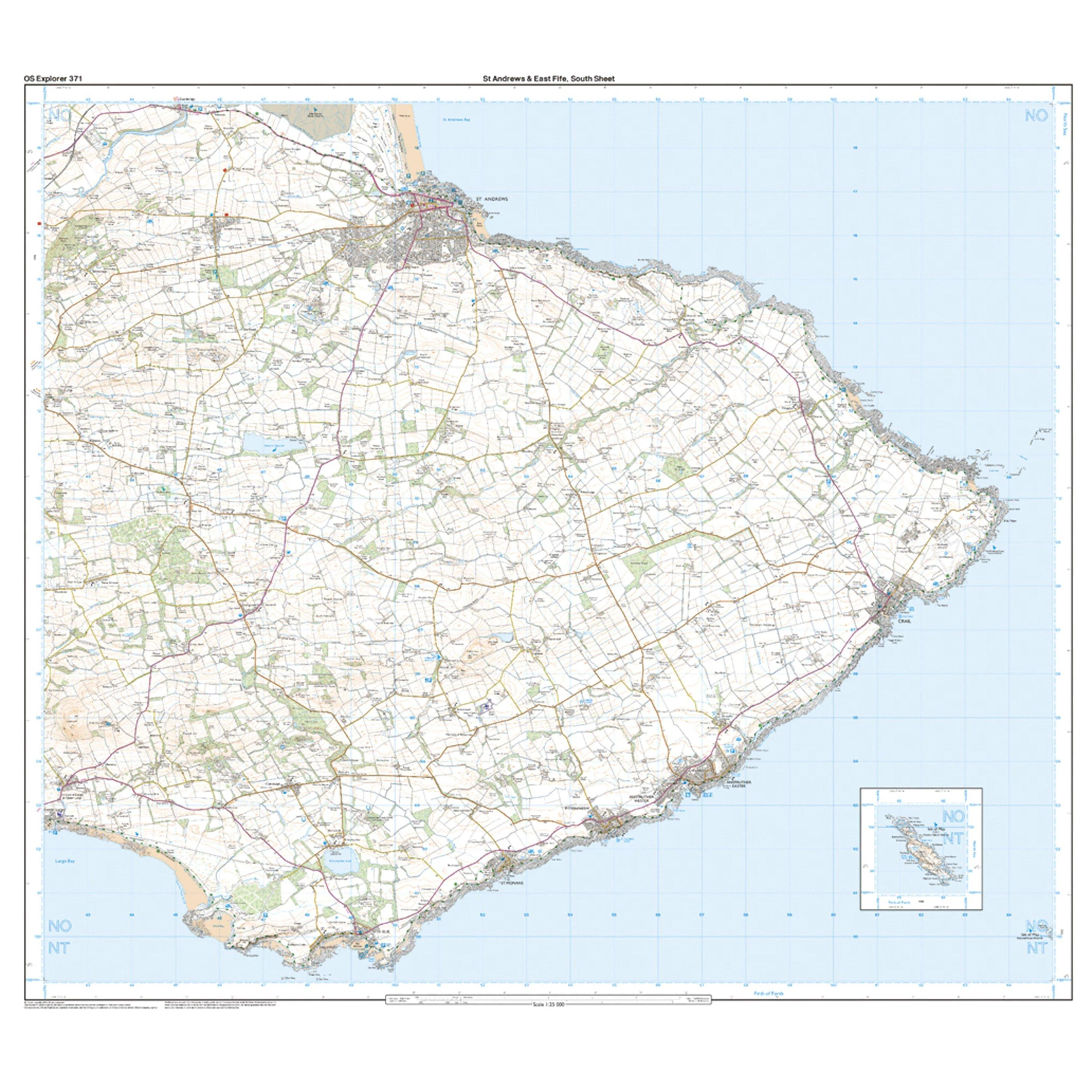 Explorer Active 371 St Andrews & East Fife Map With Digital Version - Image 4