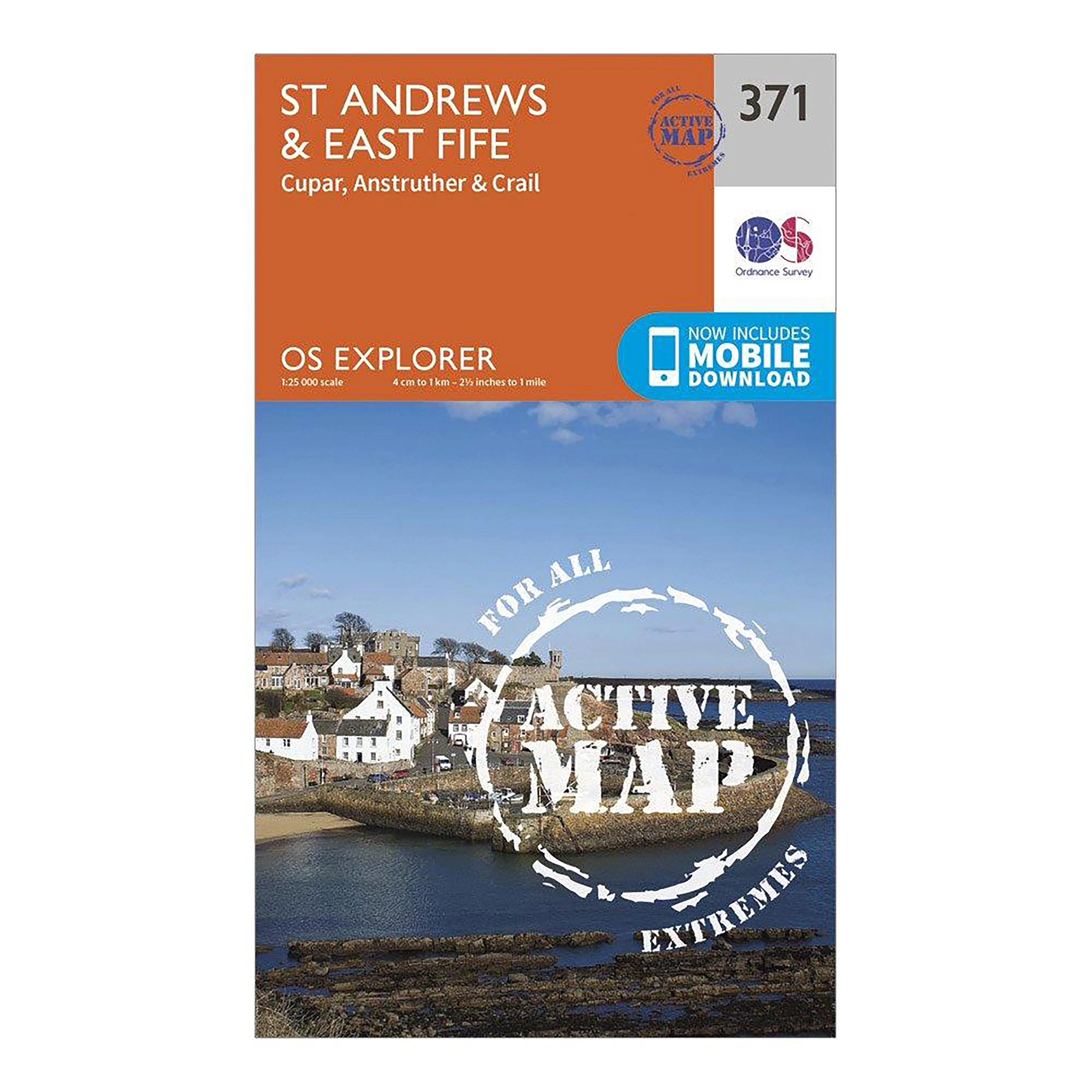 Explorer Active 371 St Andrews & East Fife Map With Digital Version - Image 5
