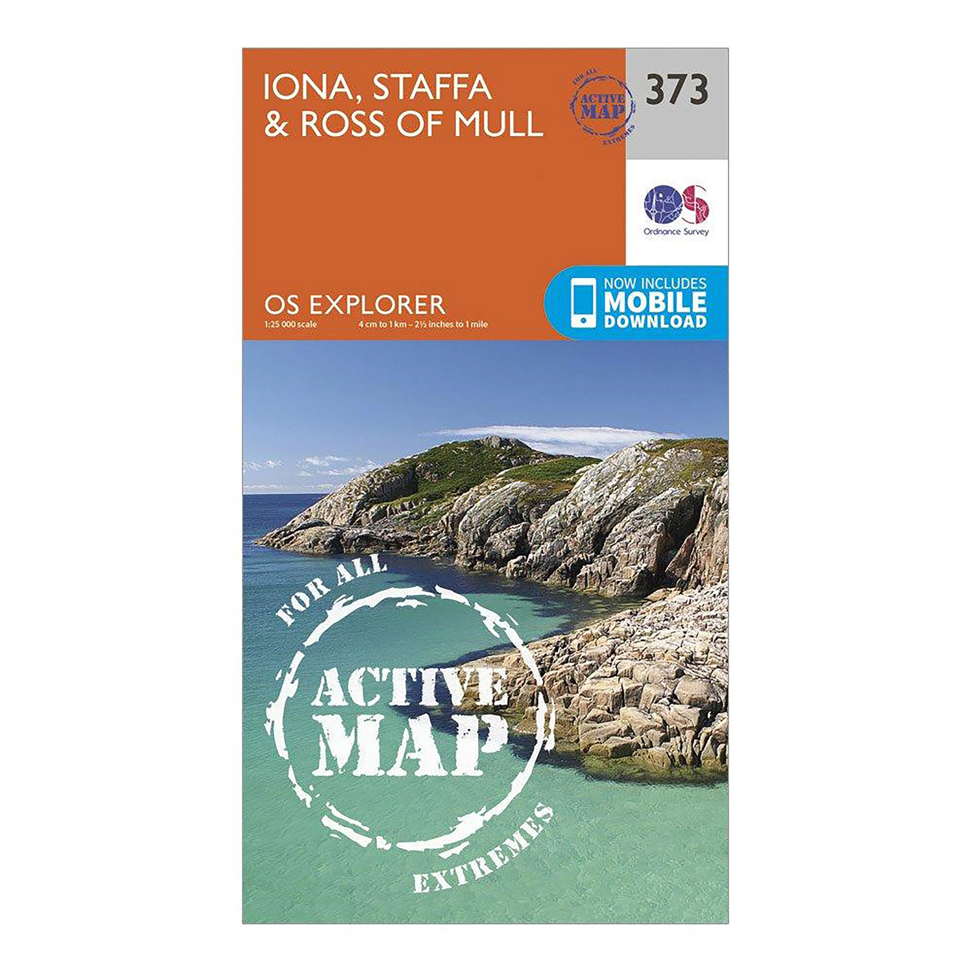 Explorer Active 373 Iona, Staffa & Ross of Mull Map With Digital Version - Image 4
