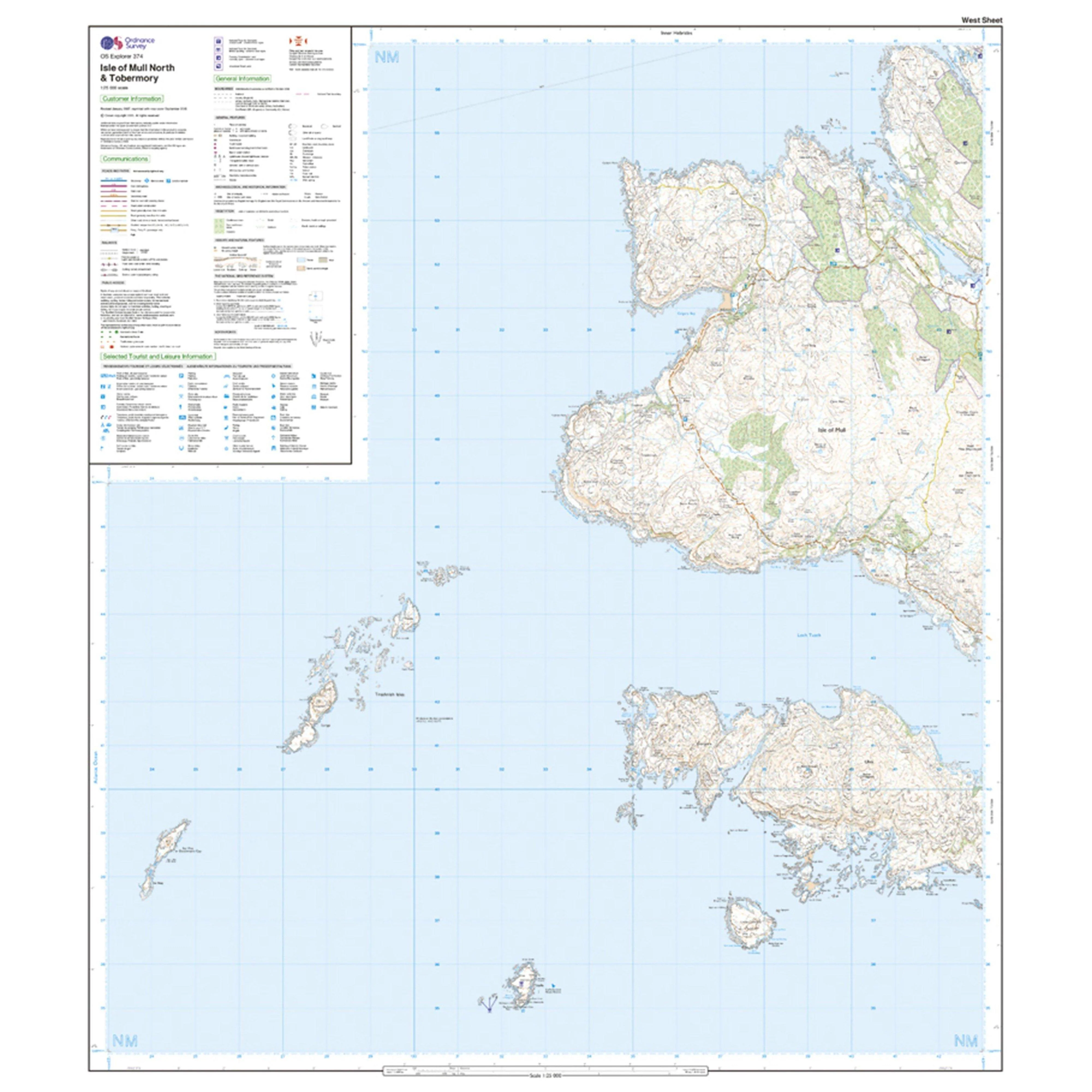 Explorer Active 374 Isle of Mull North & Tobermory Map With Digital Version - Image 3