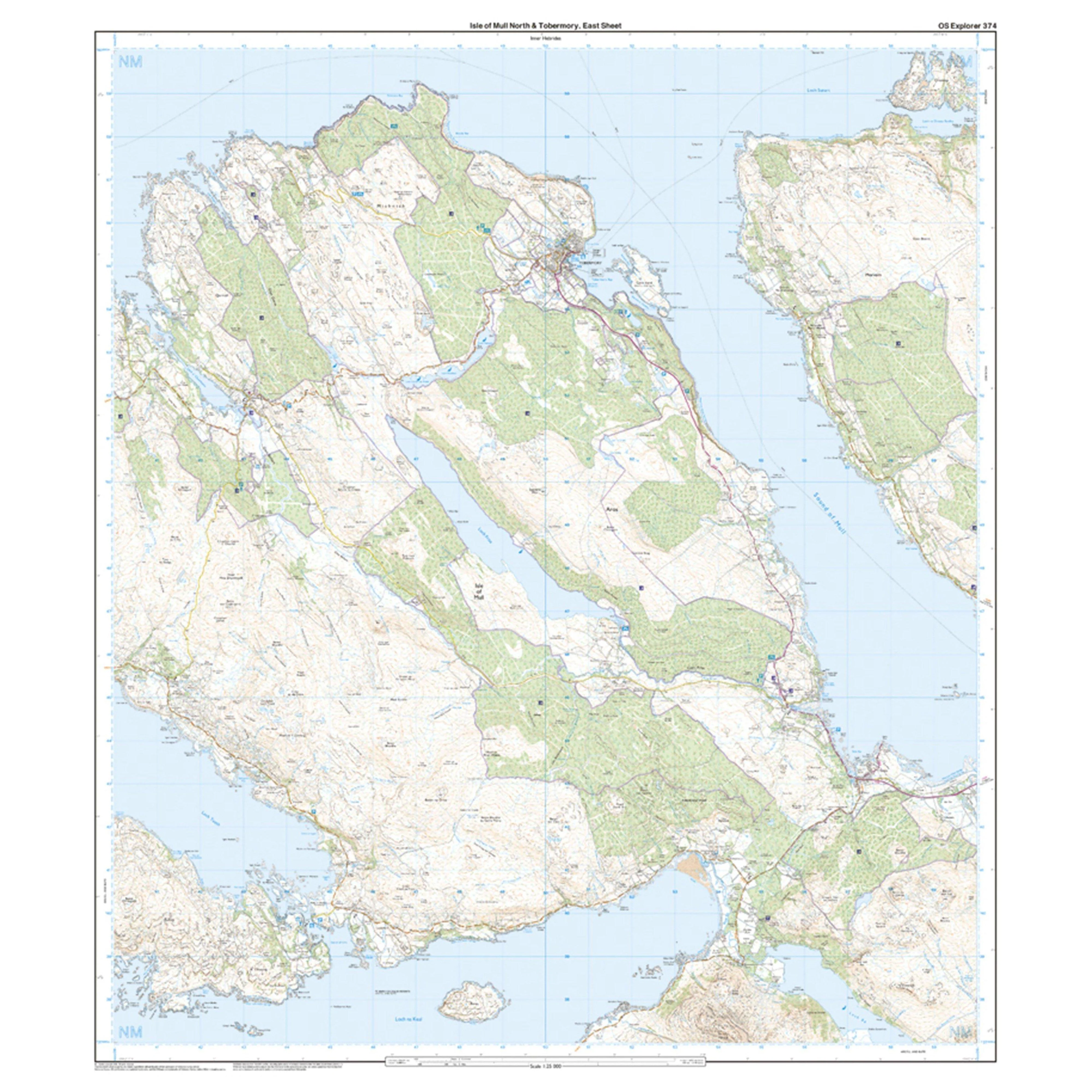 Explorer Active 374 Isle of Mull North & Tobermory Map With Digital Version - Image 4