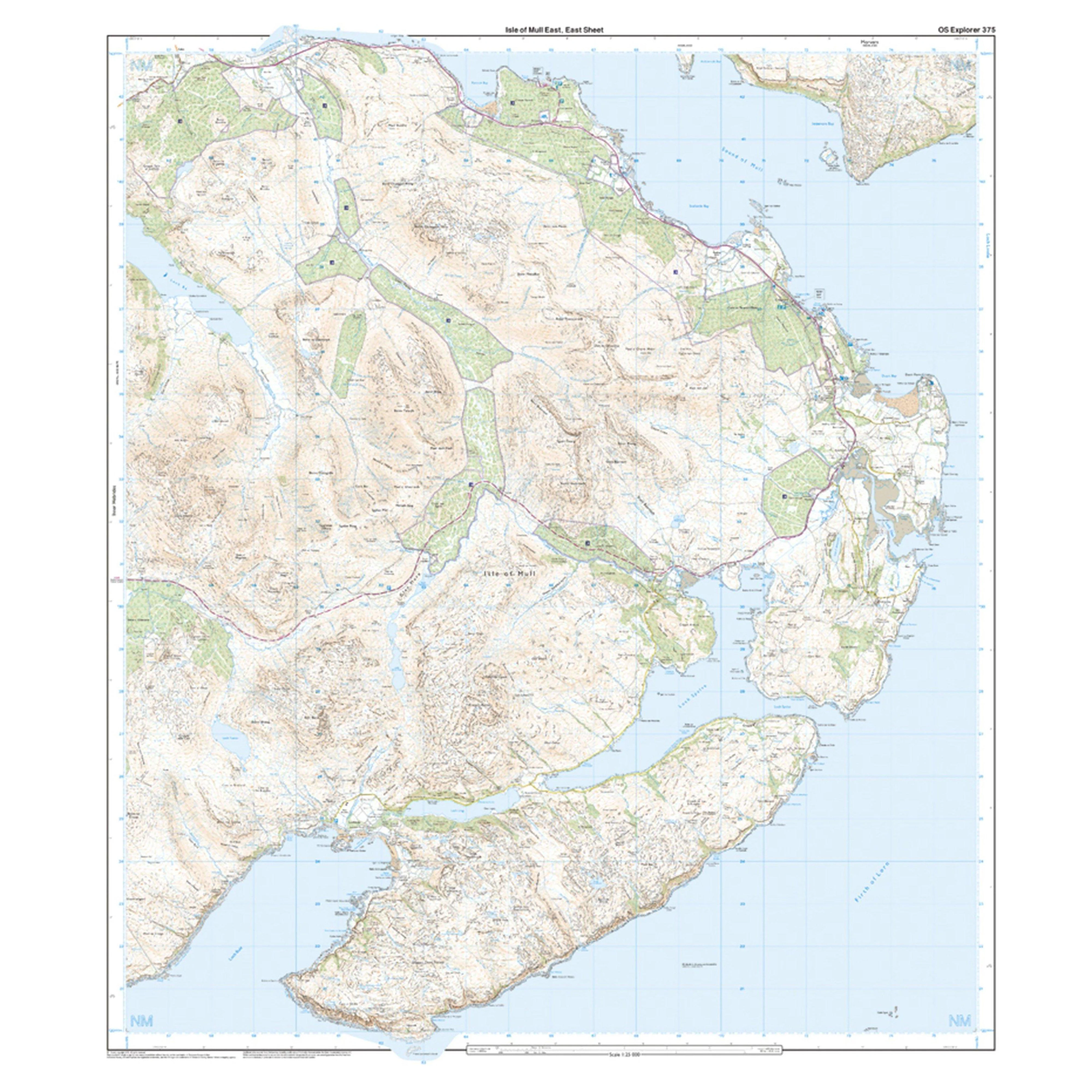 Explorer Active 375 Isle of Mull East Map With Digital Version - Image 3