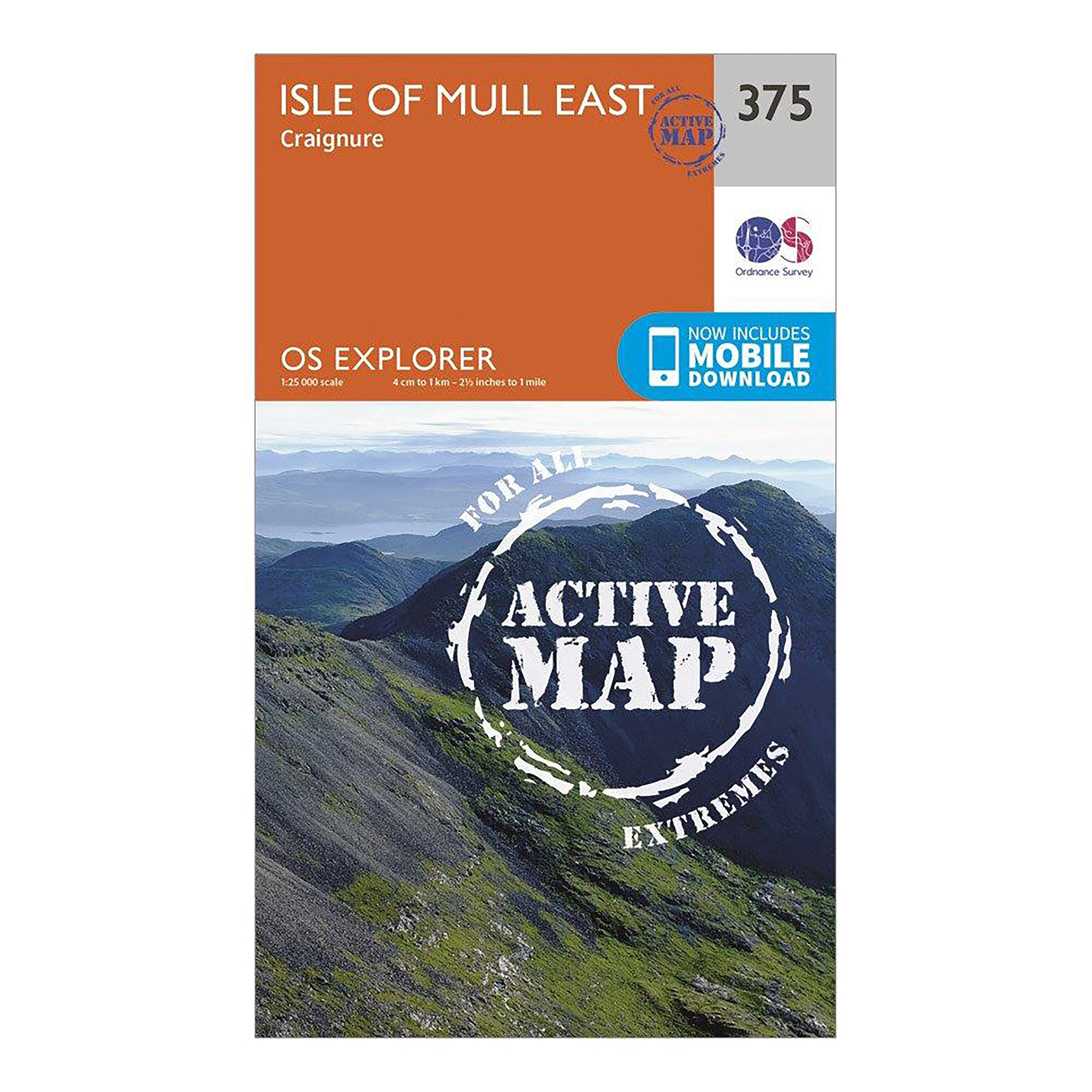 Explorer Active 375 Isle of Mull East Map With Digital Version - Image 5