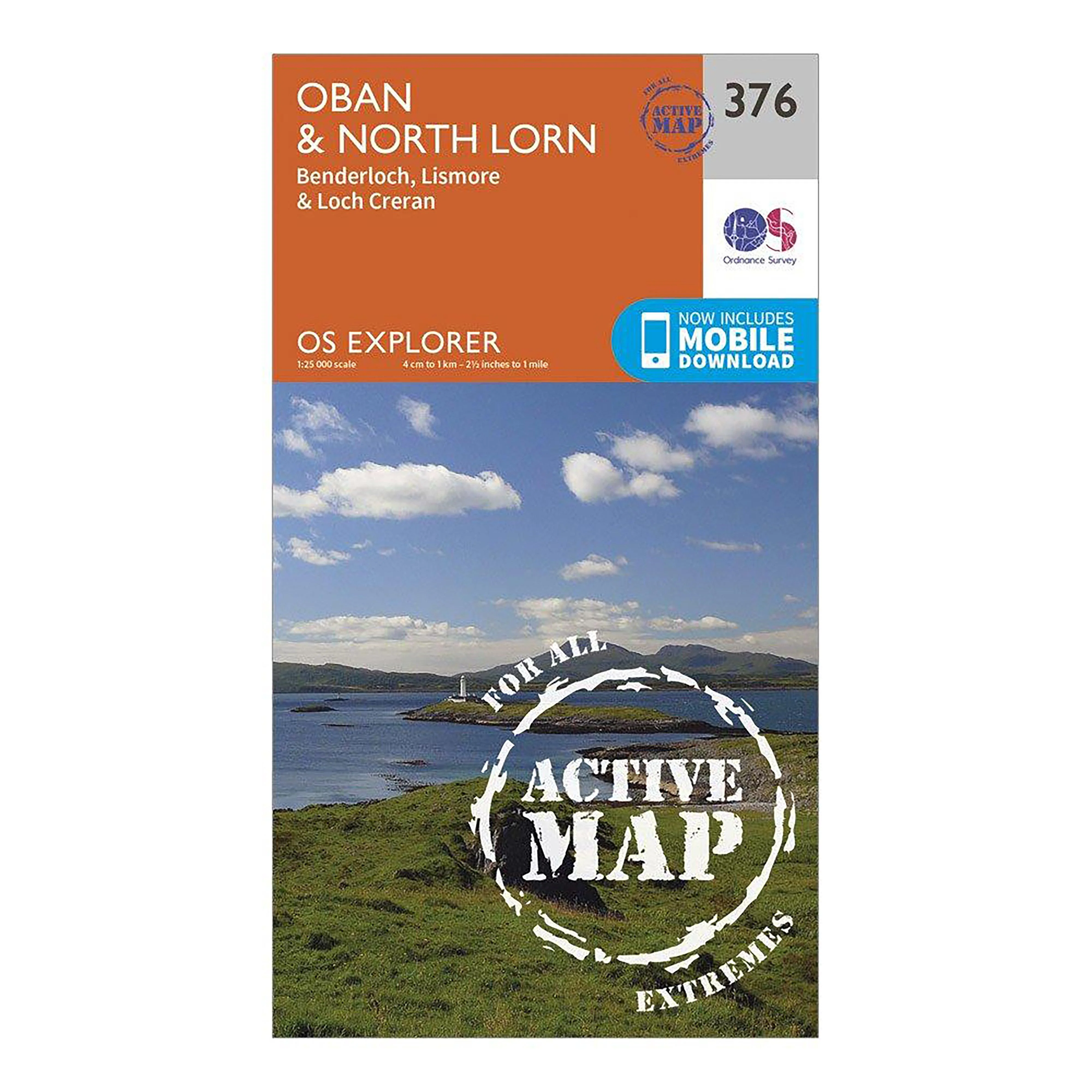 Explorer Active 376 Oban & North Lorn Map With Digital Version - Image 4