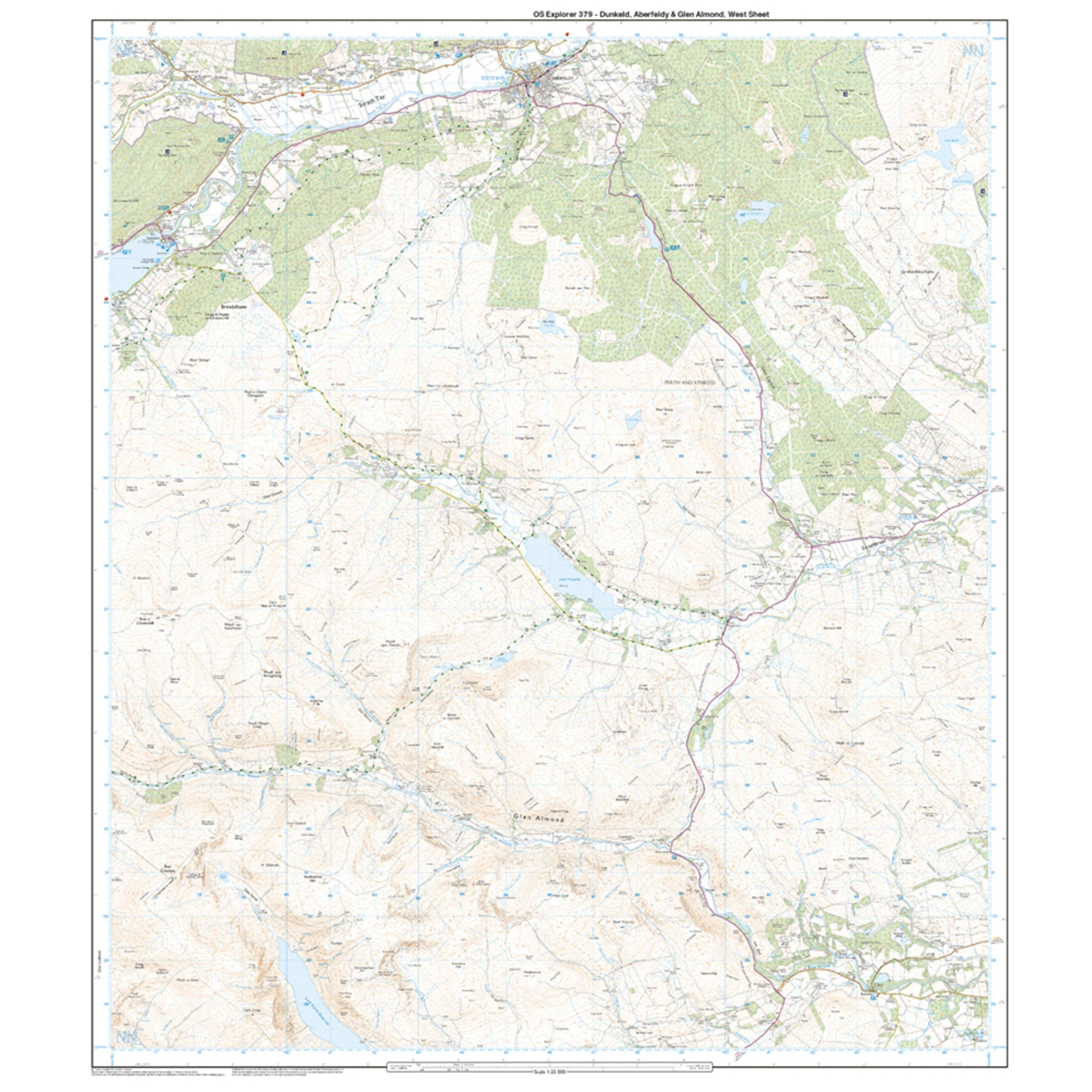 Explorer Active 379 Dunkfeld, Aberfeldy & Glen Almond Map With Digital Version - Image 4