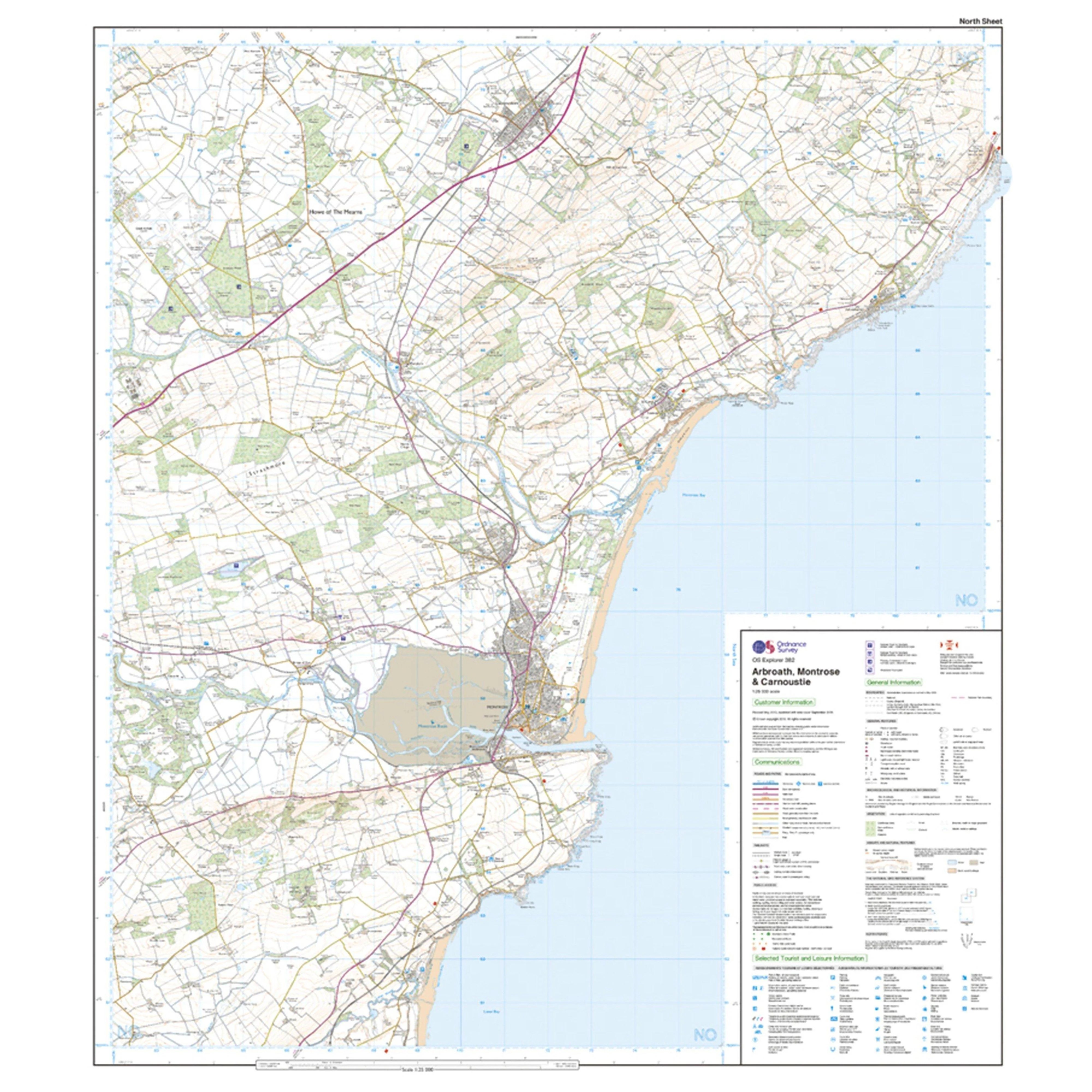 Explorer Active 382 Arbroath, Montrose & Carnoustie Map With Digital Version - Image 3