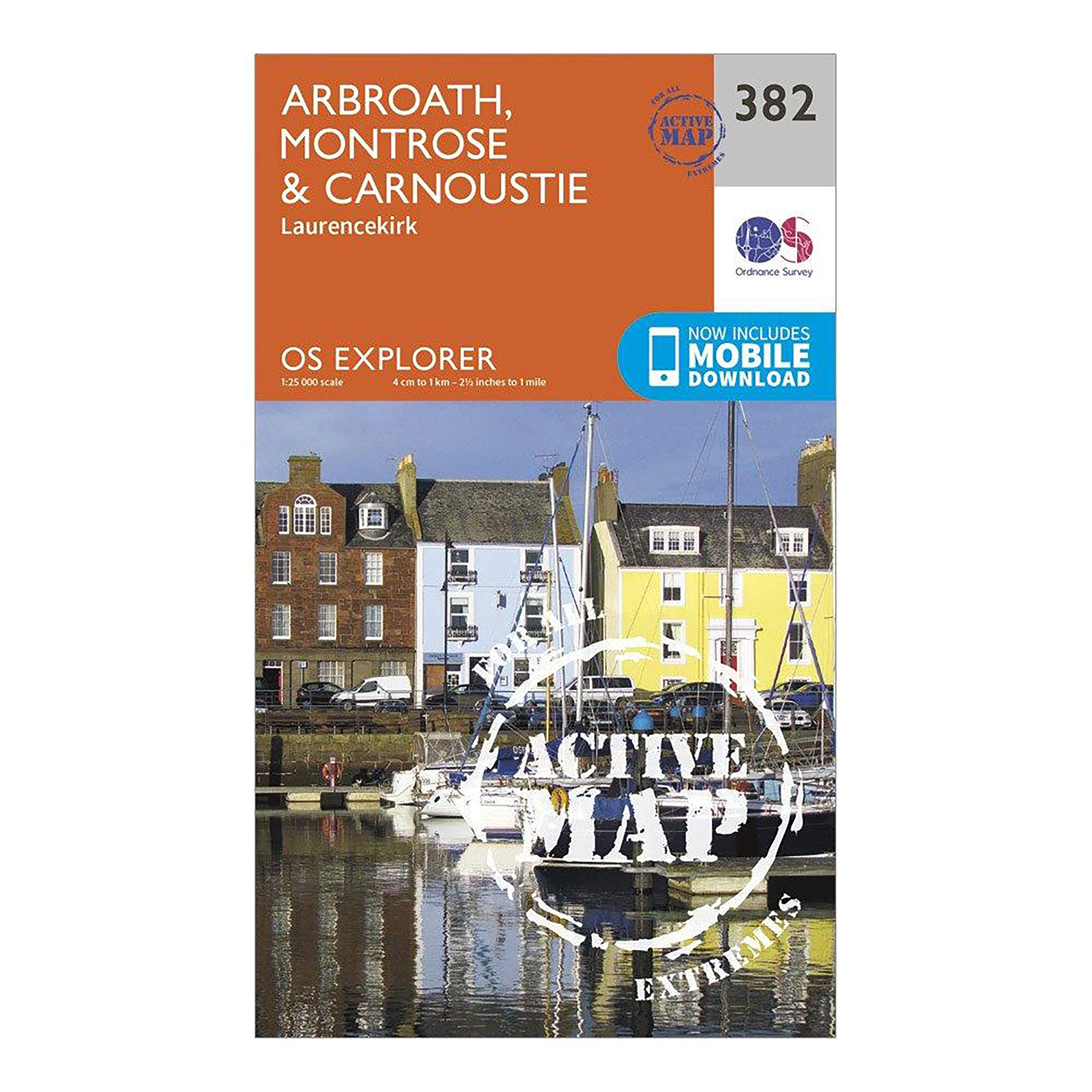 Explorer Active 382 Arbroath, Montrose & Carnoustie Map With Digital Version - Image 5