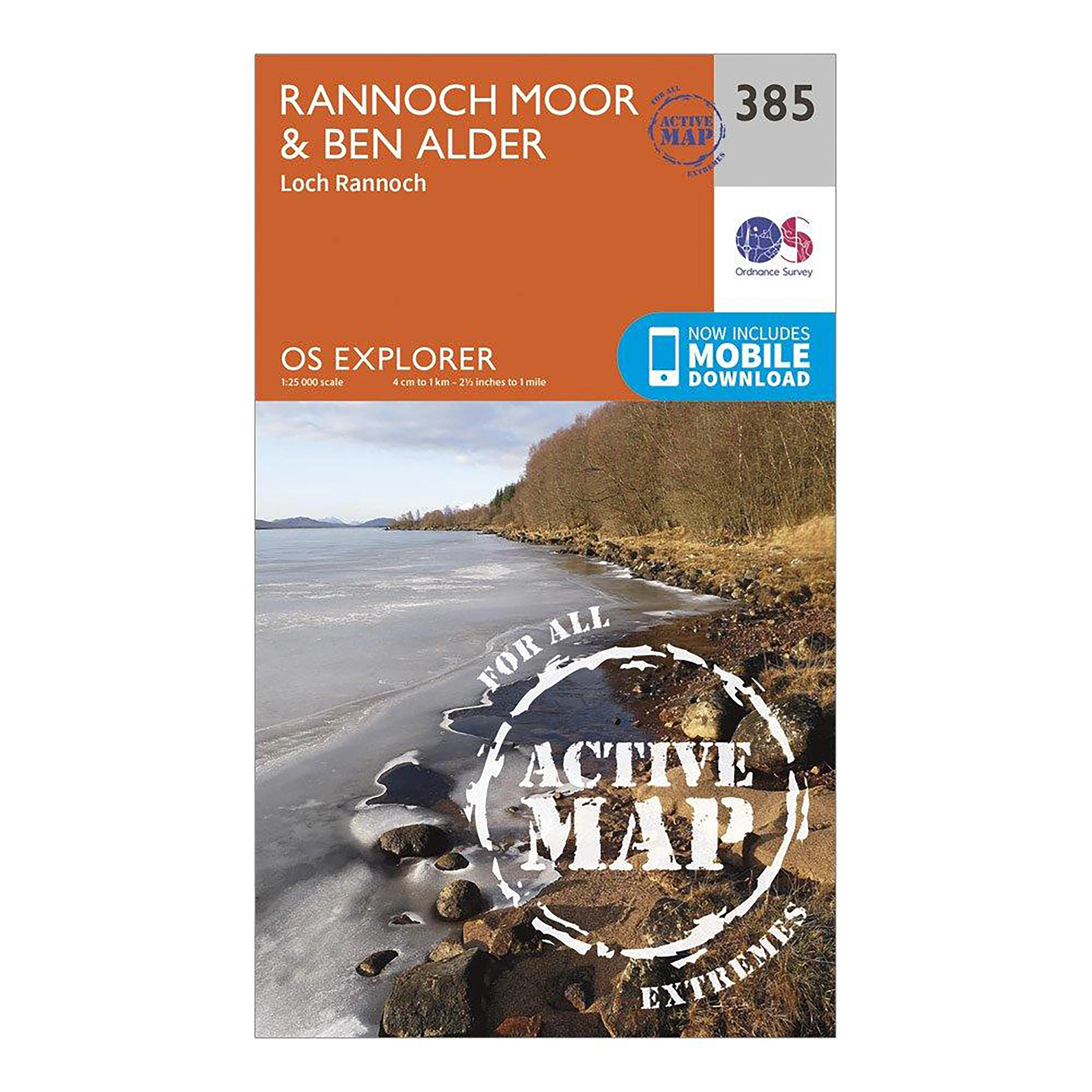 Explorer Active 385 Rannoch Moor & Ben Alder Map With Digital Version - Image 5